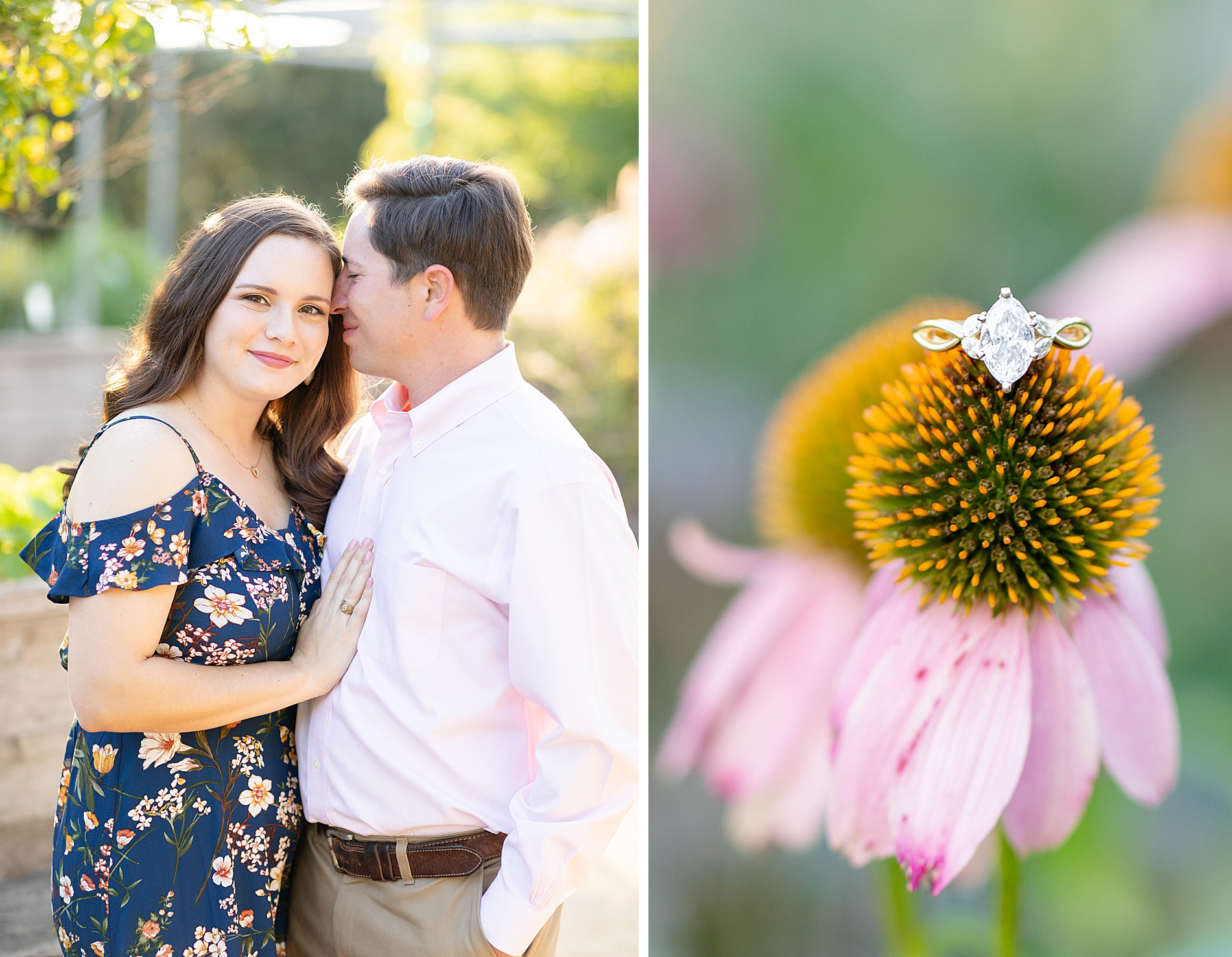 Spring Engagement photos by SC Wedding Photographer                                      