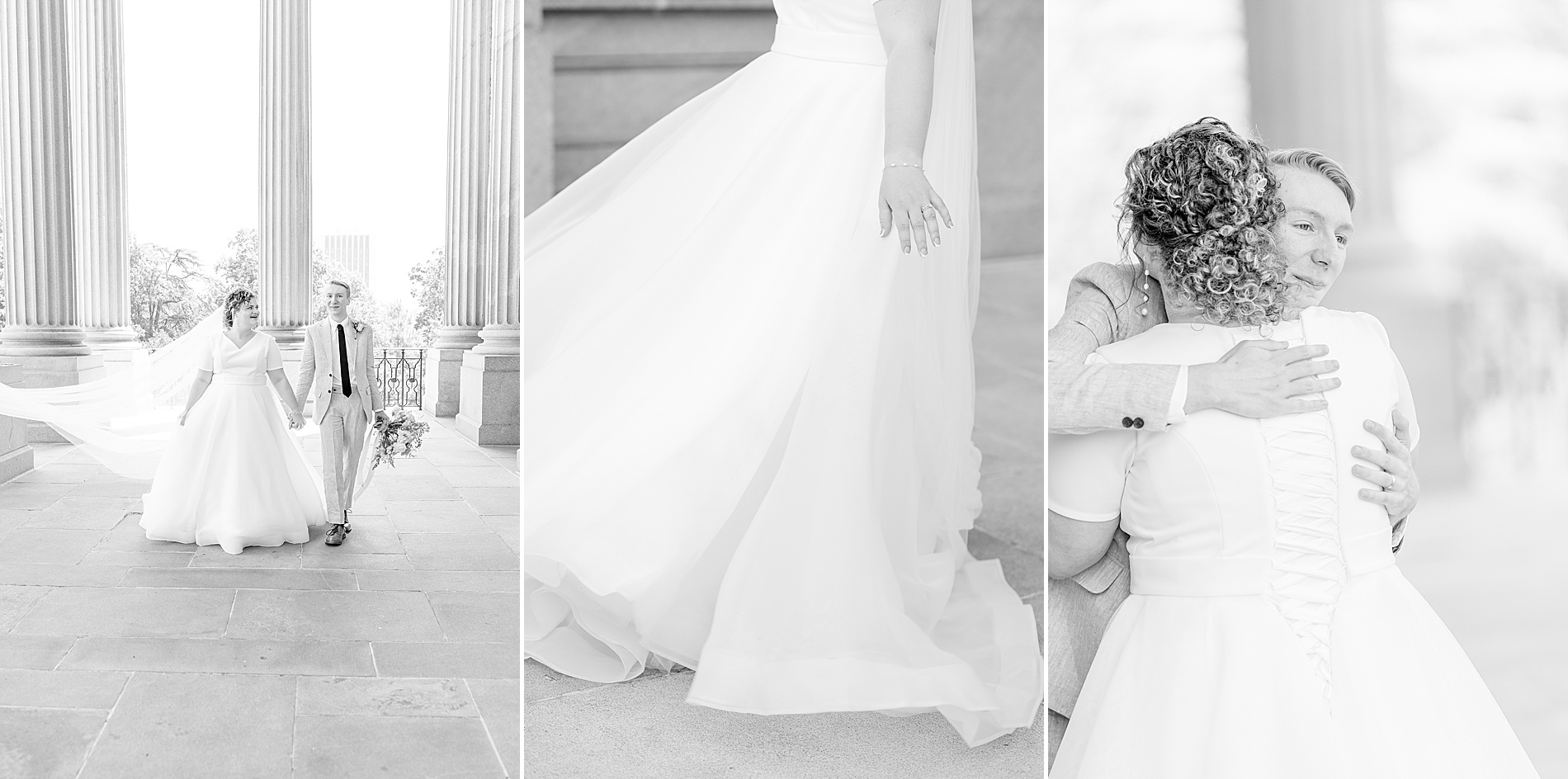 classic and timeless wedding portraits