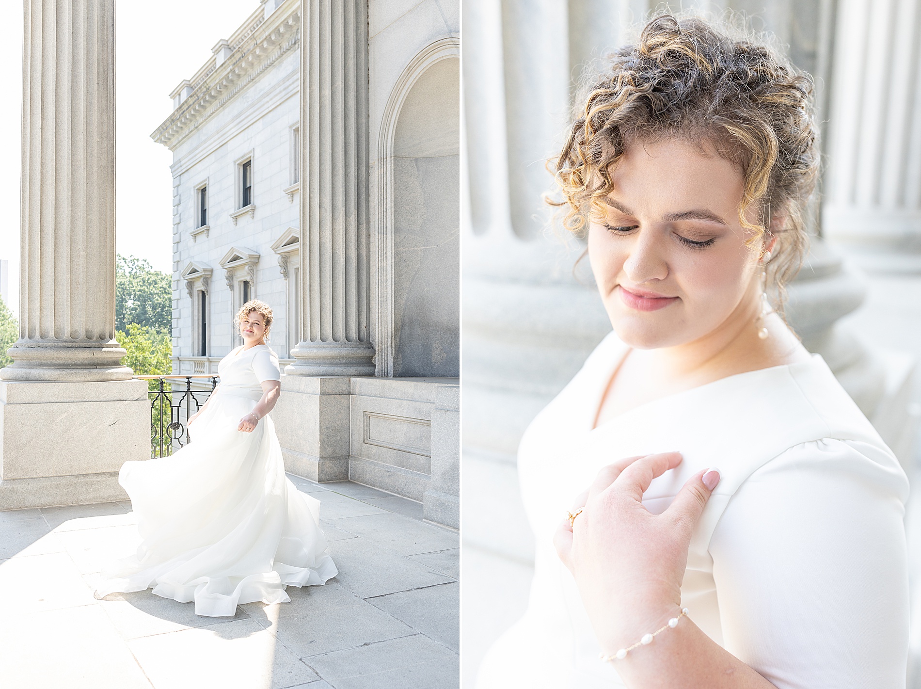 timeless bridal portraits from Elegant South Carolina Wedding
