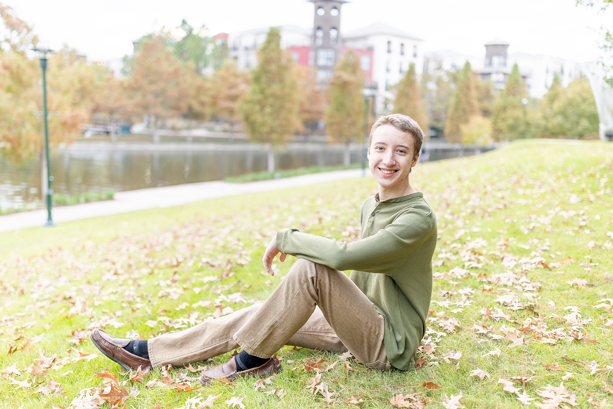 fall portraits in Houston by South Carolina based destination photographer