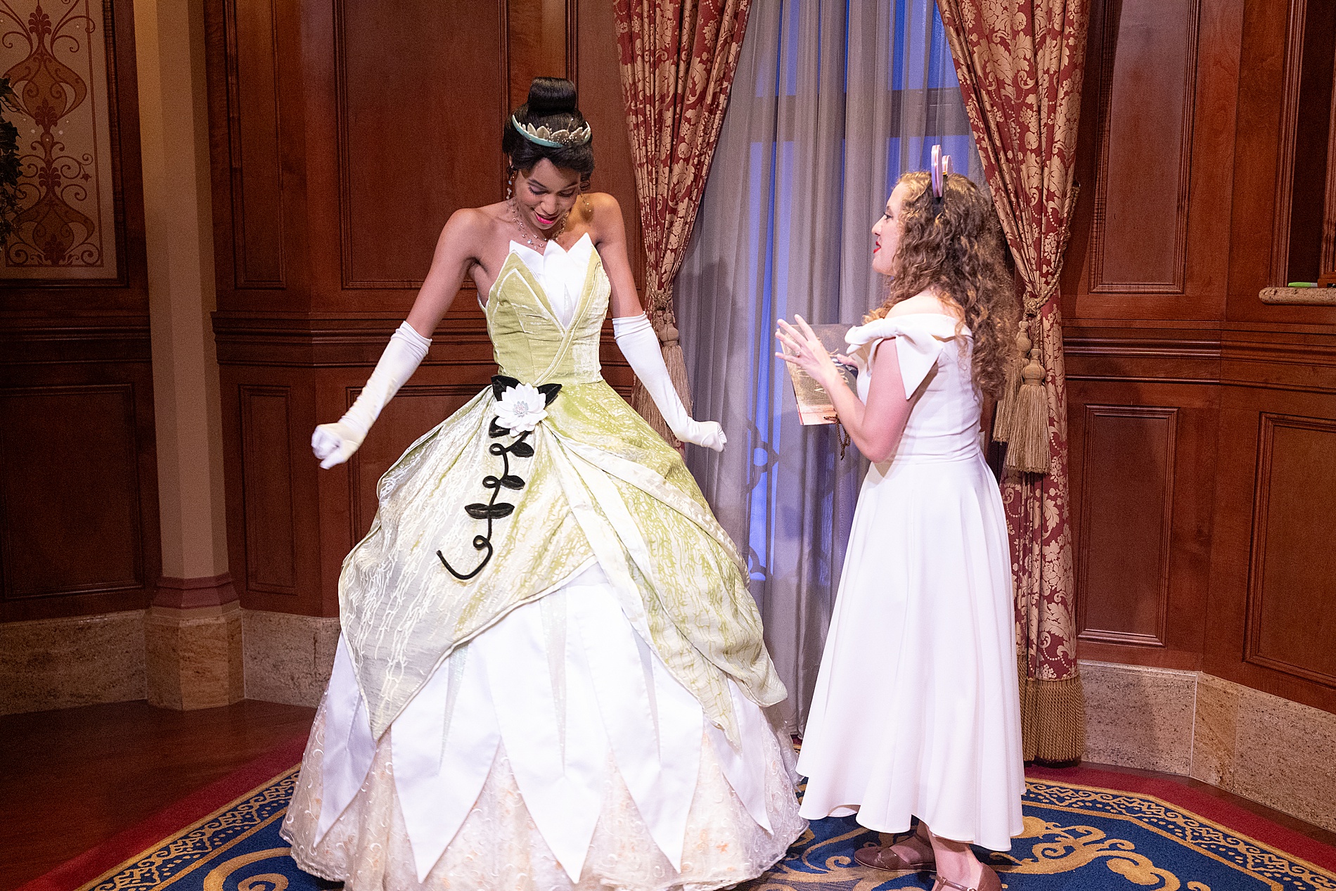 Princess Tiana at Disney World