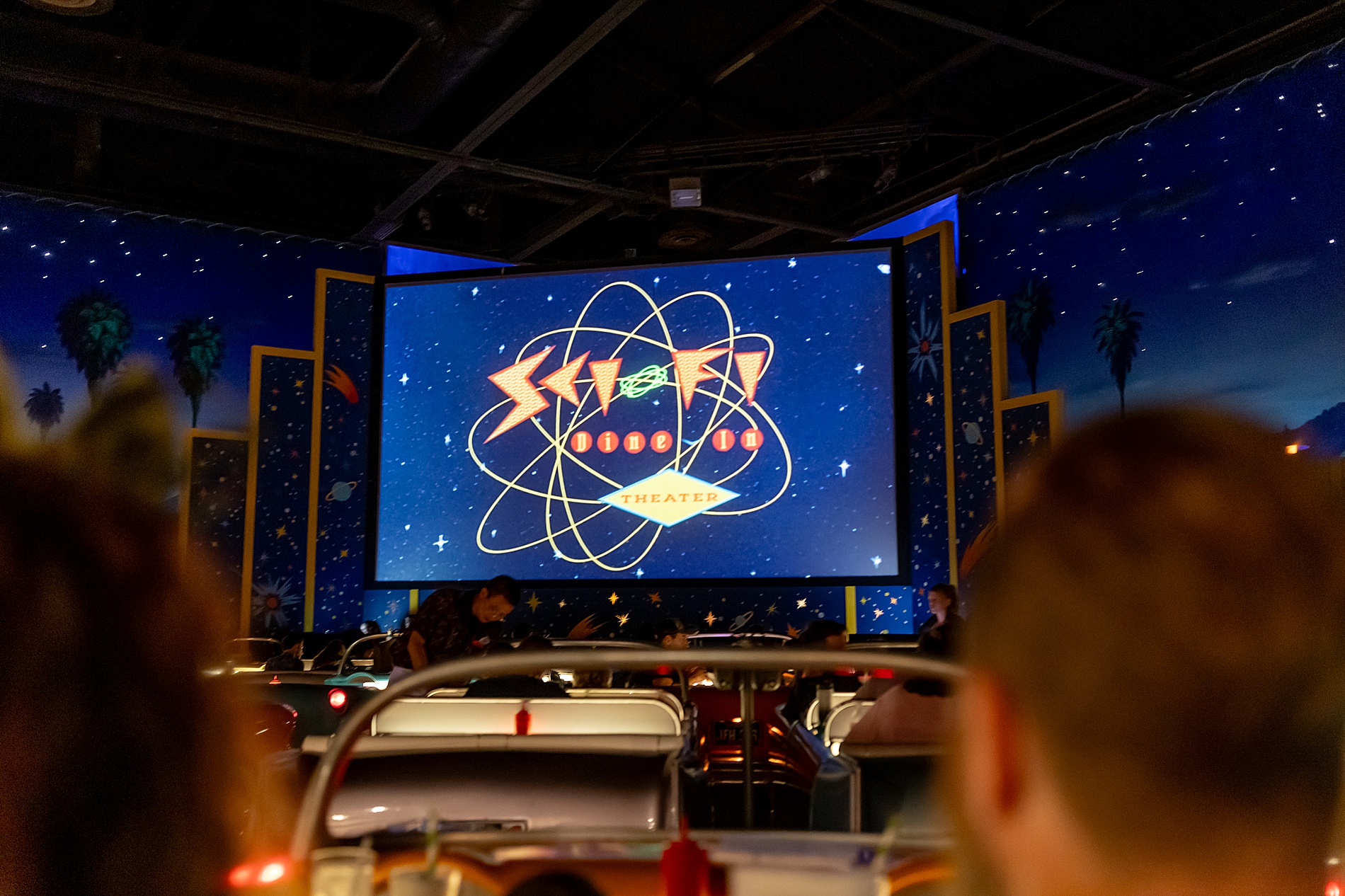 sci-fi dining theatre at Disney Hollywood Studios