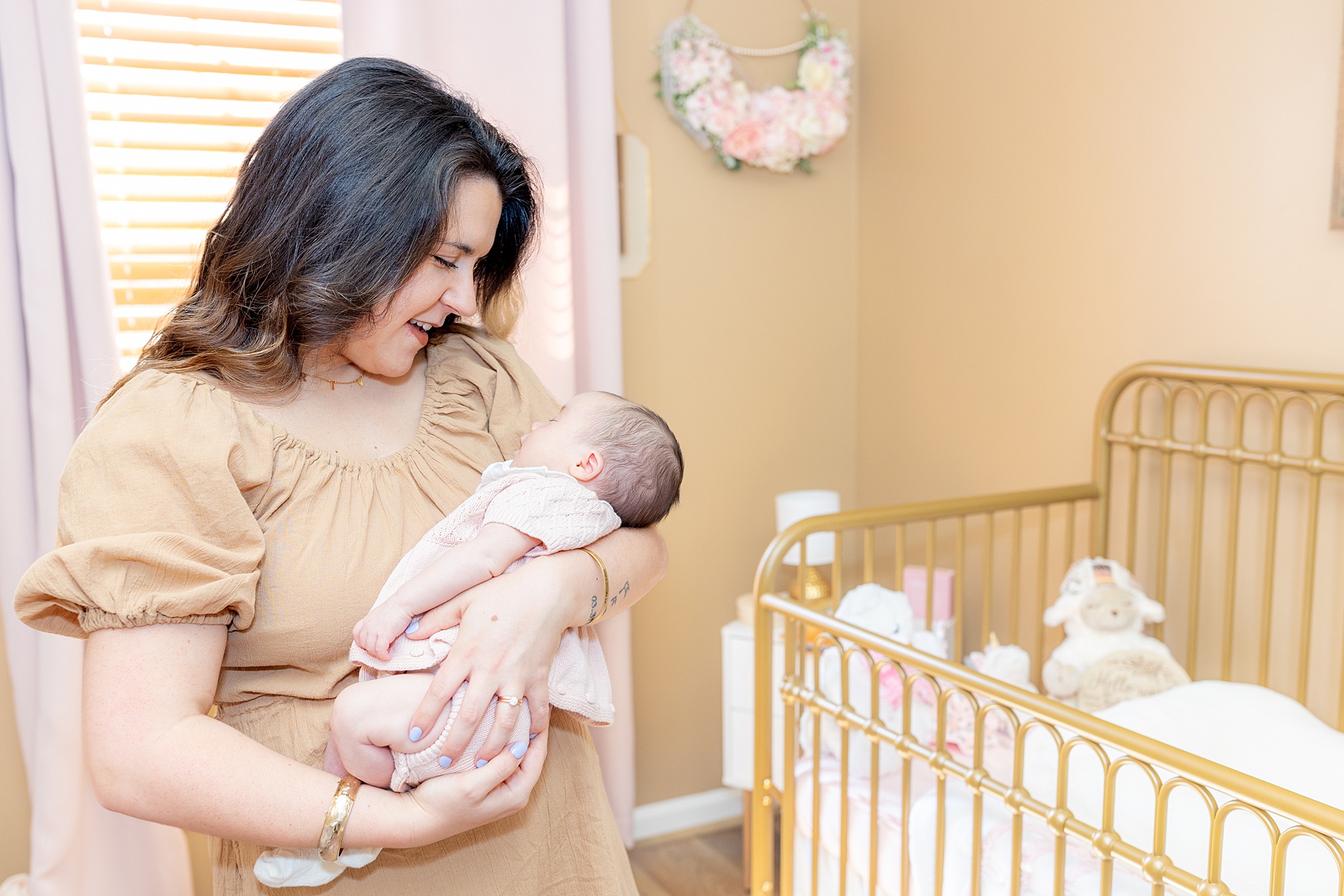 timeless newborn portraits from Greenville In-Home Newborn Session 