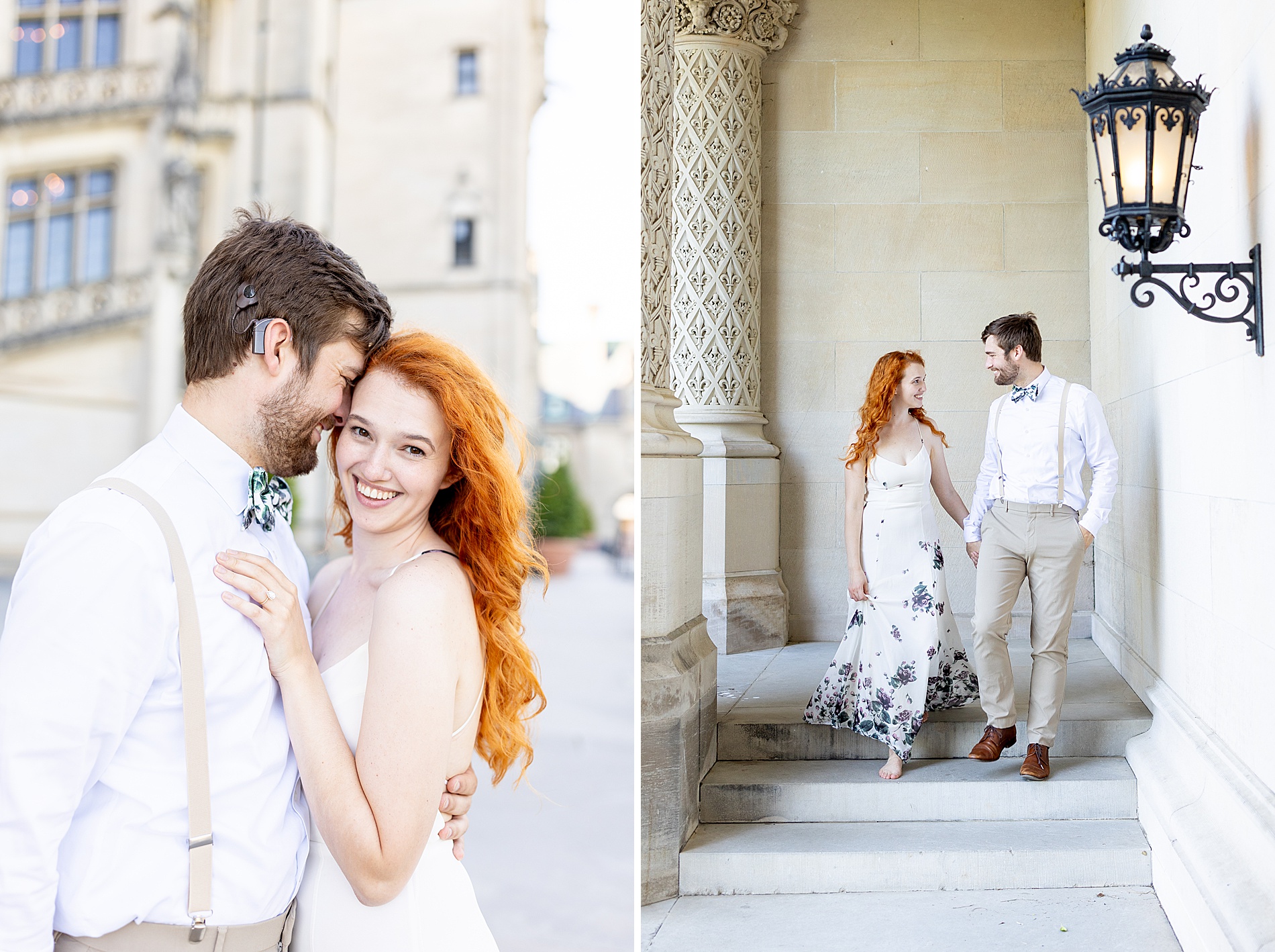 Romantic Biltmore Estate Engagement Session