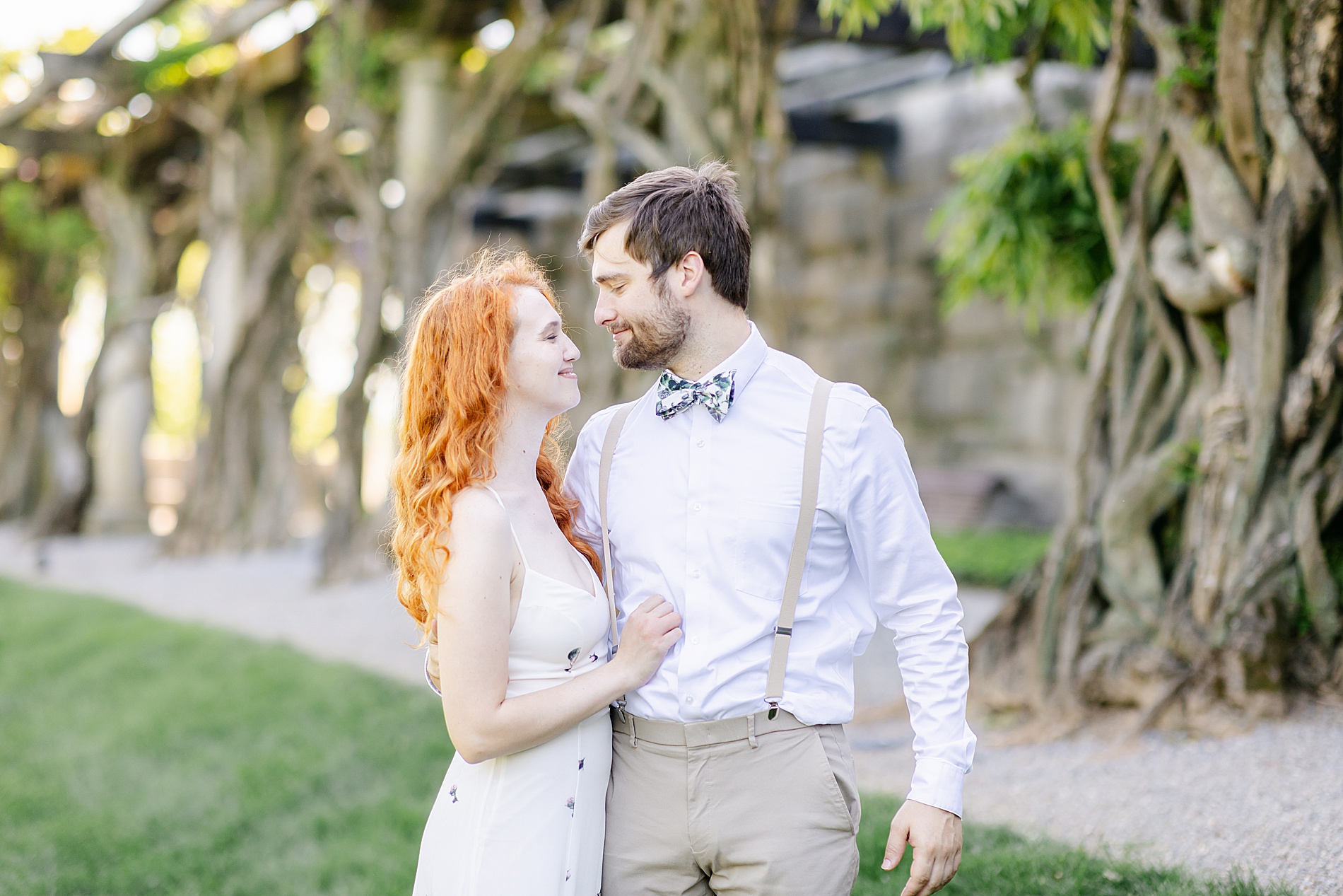 Romantic Biltmore Estate Engagement Session