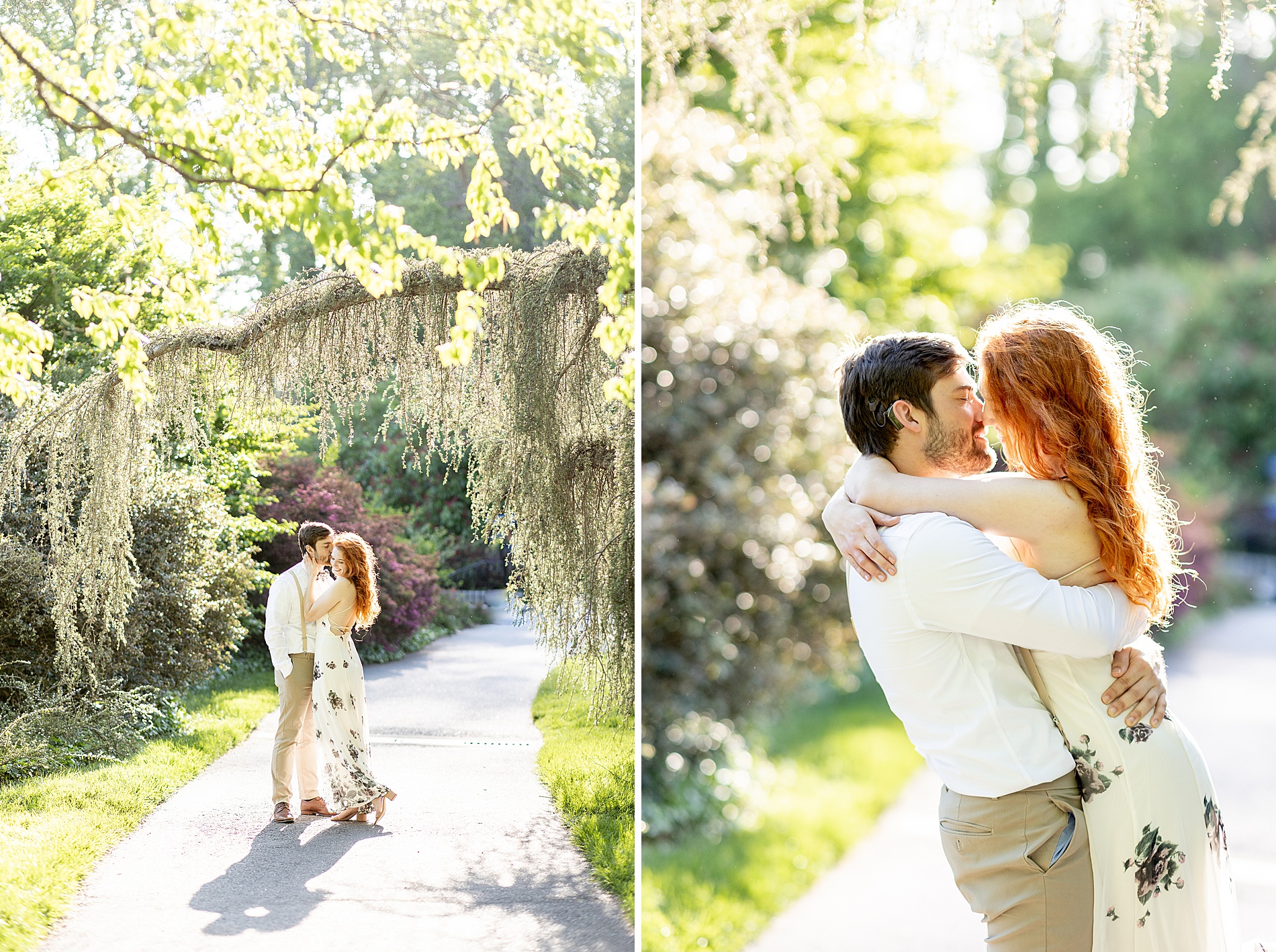 Romantic Biltmore Estate Engagement Session