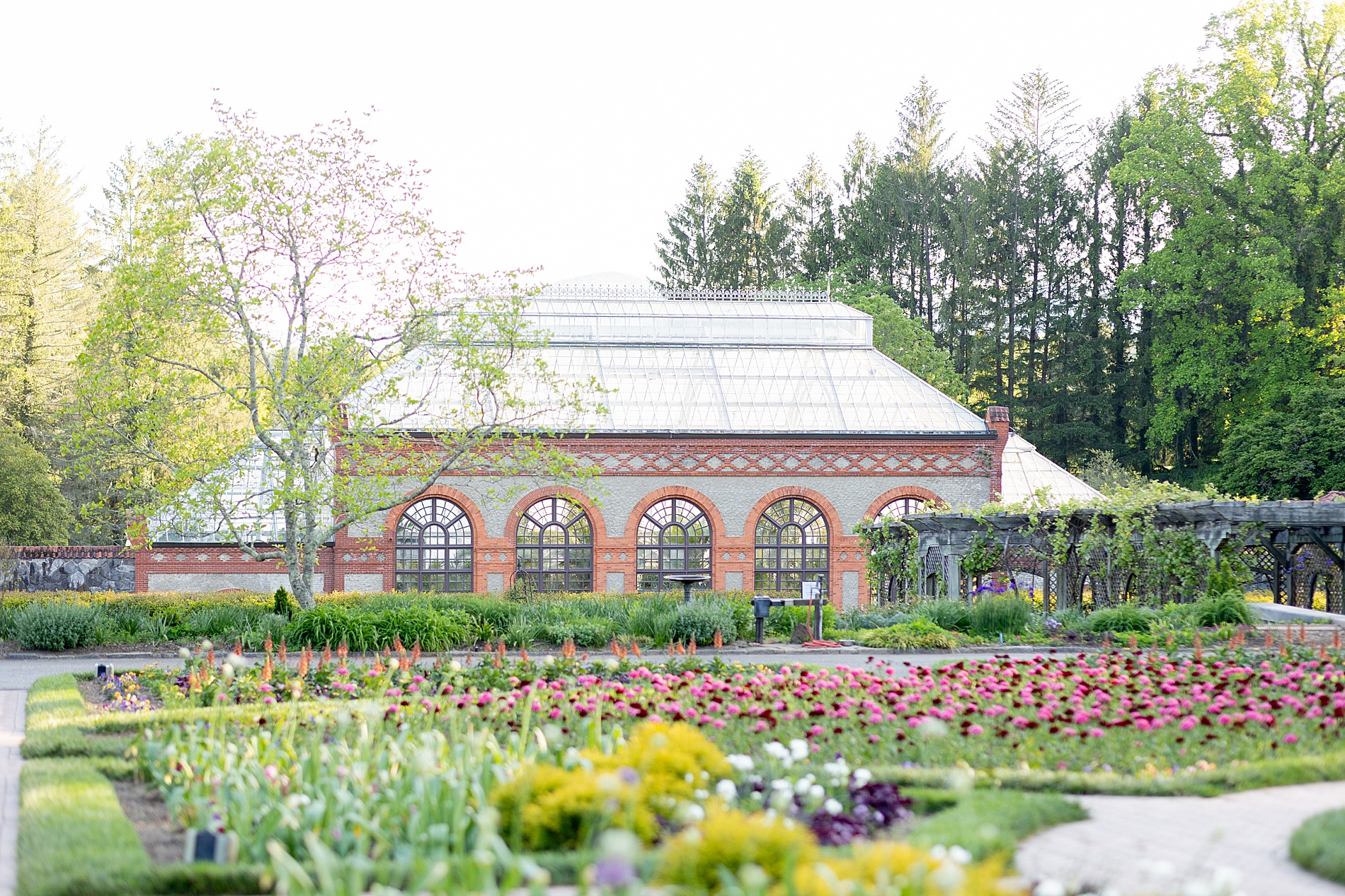 romantic gardens at Biltmore Estate 