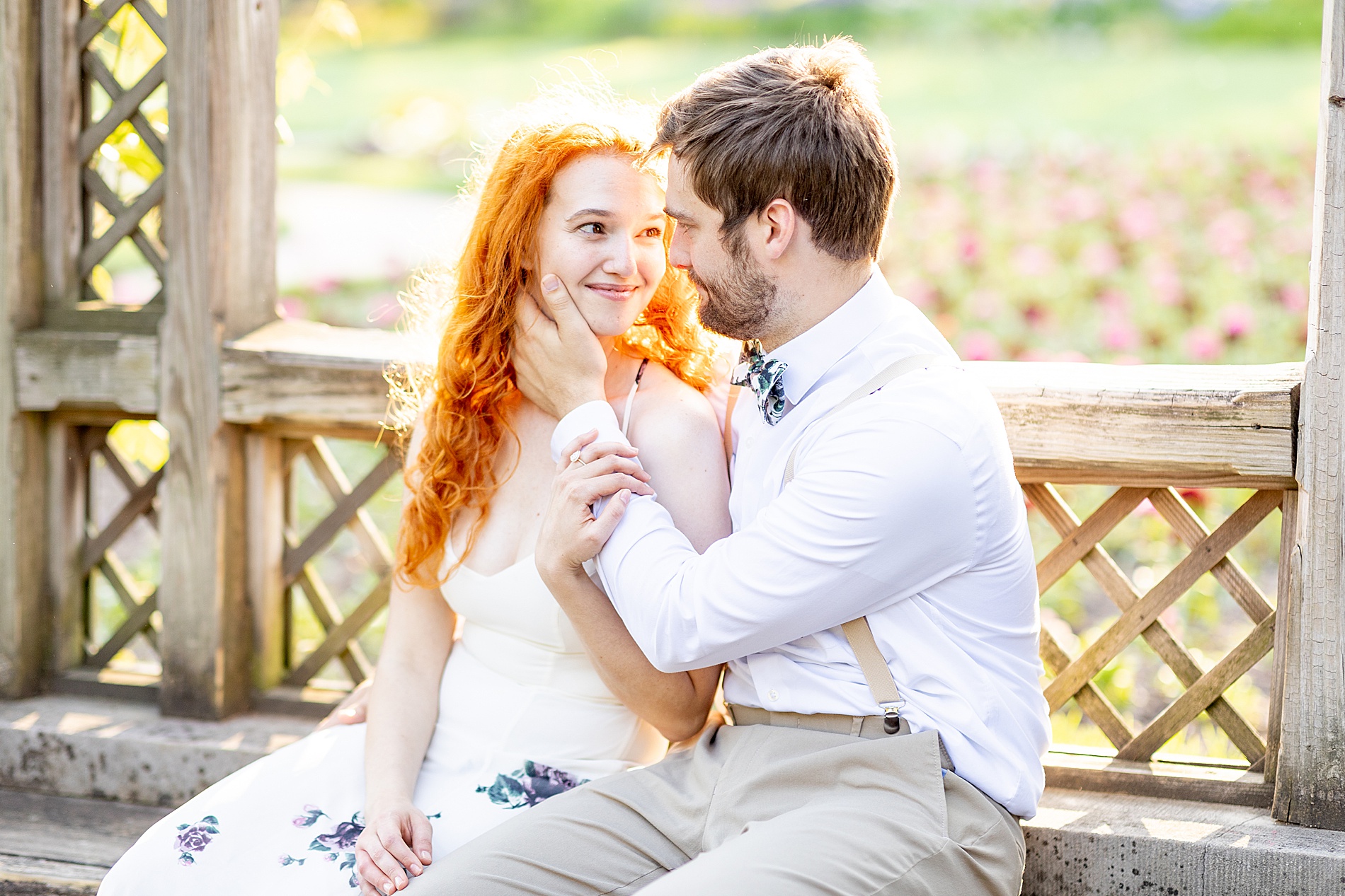 Romantic Biltmore Estate Engagement Session