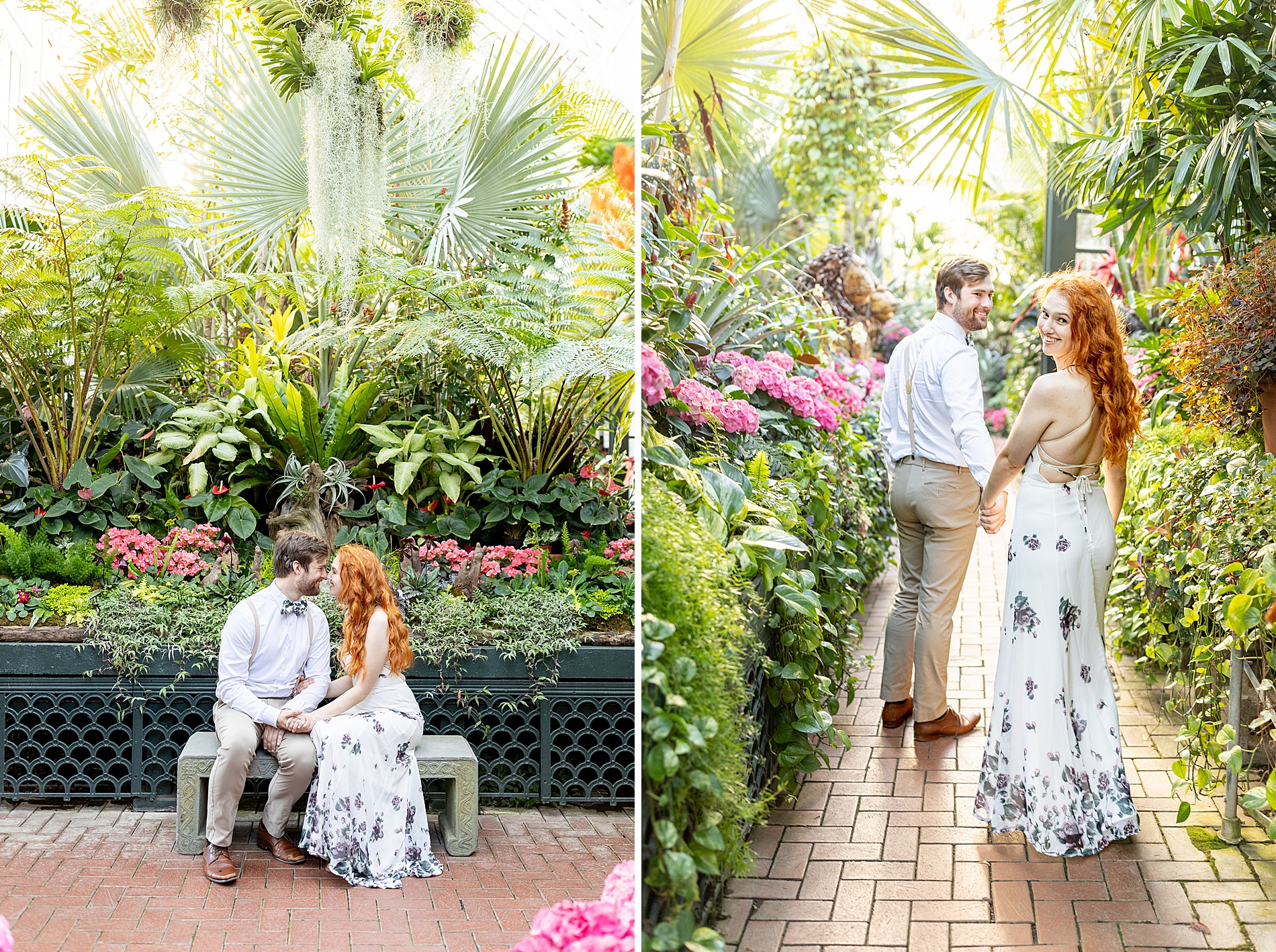 Romantic Biltmore Estate Engagement Session