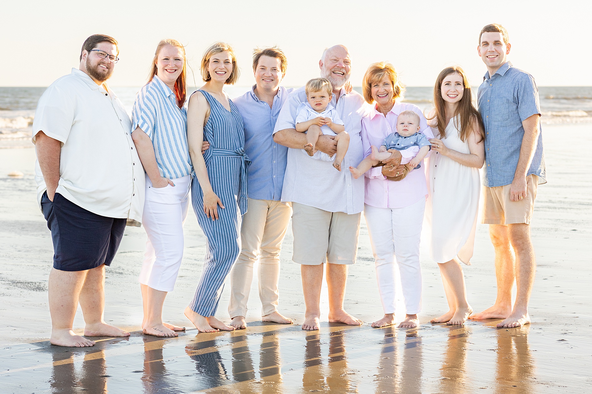 Charleston Beach extended Family Session