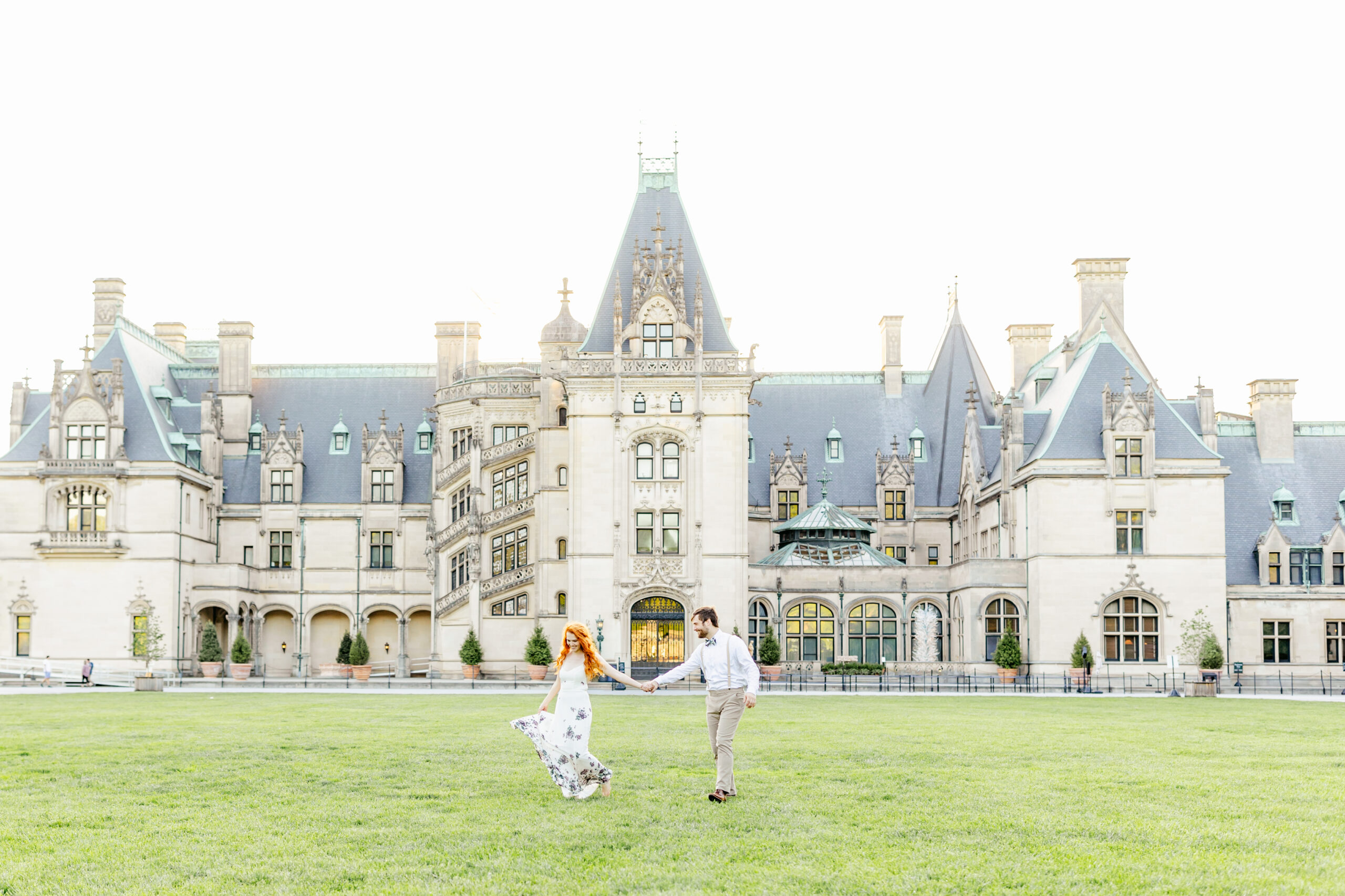 Romantic Biltmore Estate Engagement Session