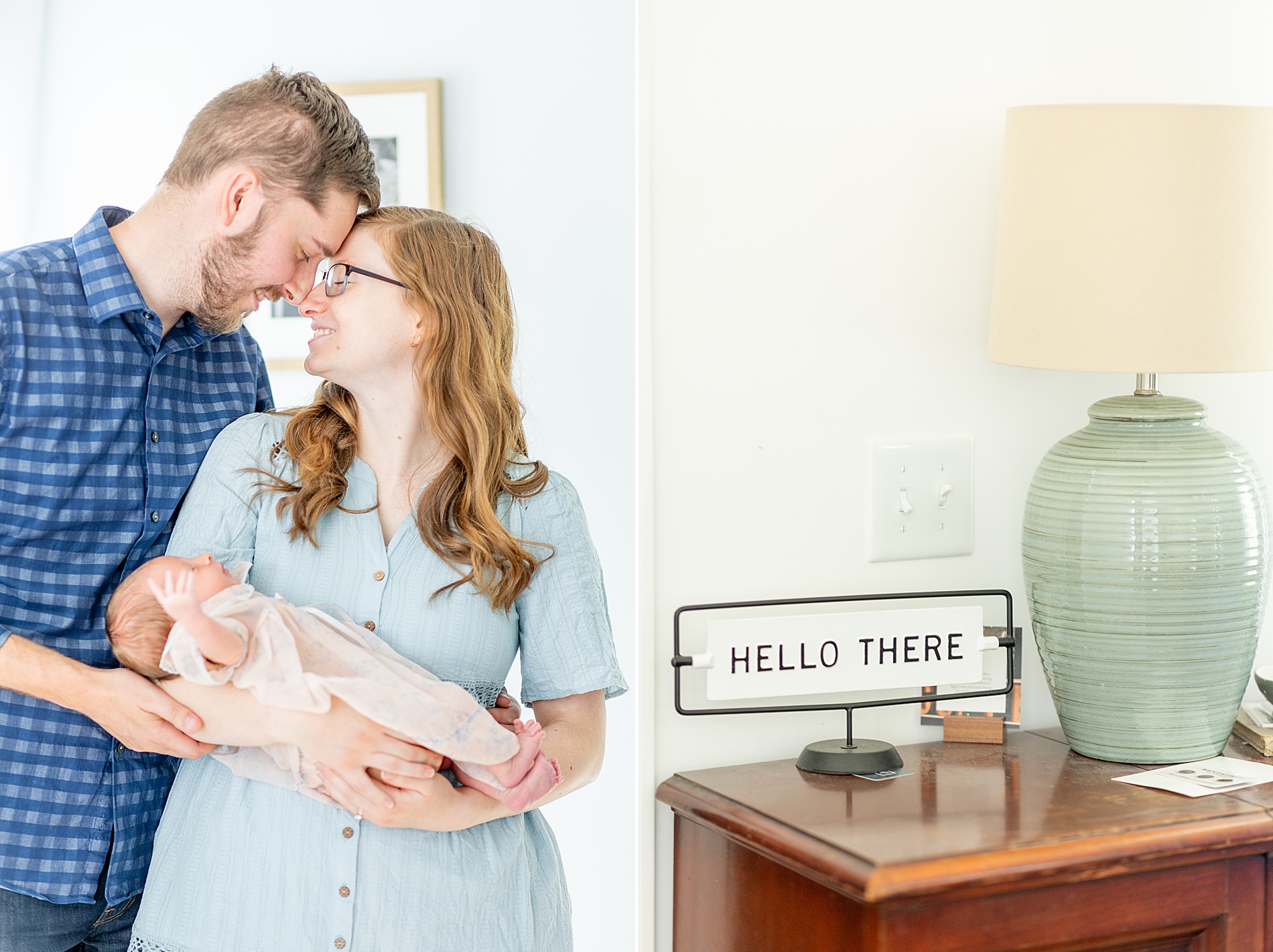 timeless light and airy newborn photos 