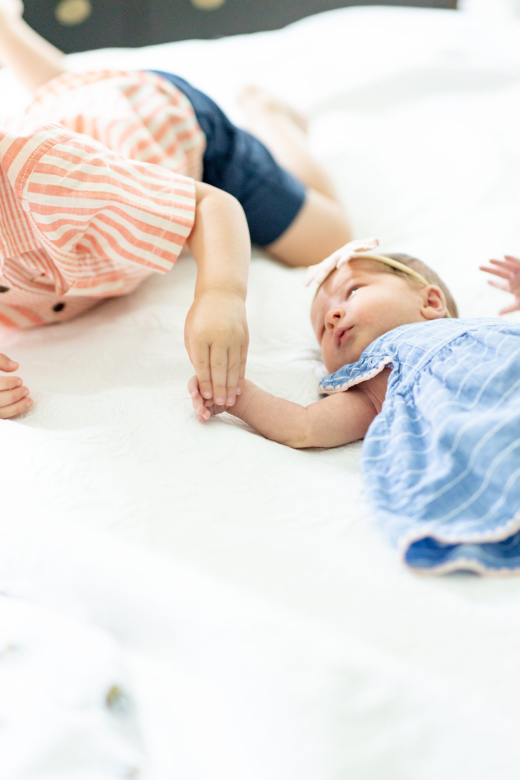 sibling photos from In-Home Lifestyle Newborn Session