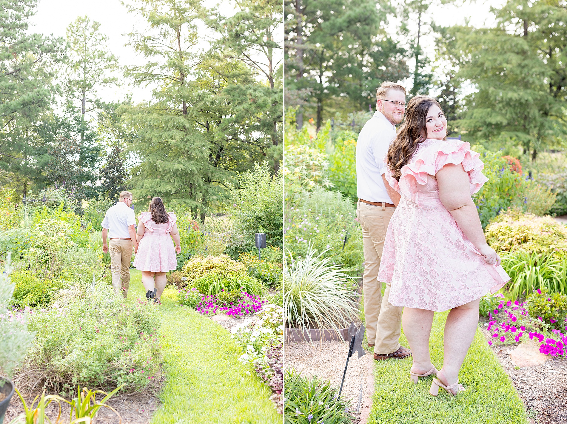 couple portraits in stunning Texas garden