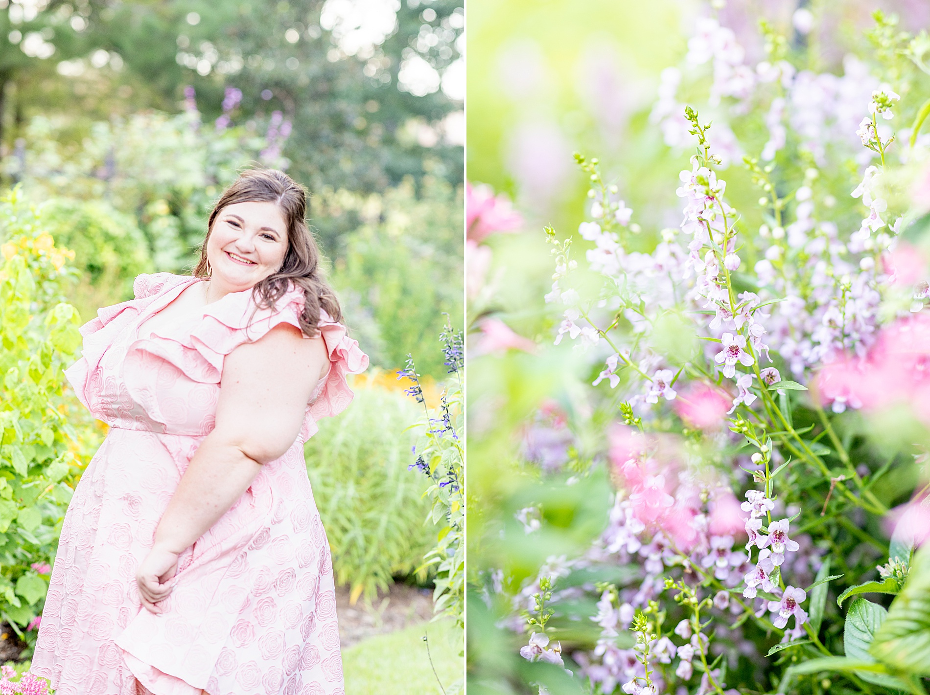 summer flowers at Tyler Rose Garden