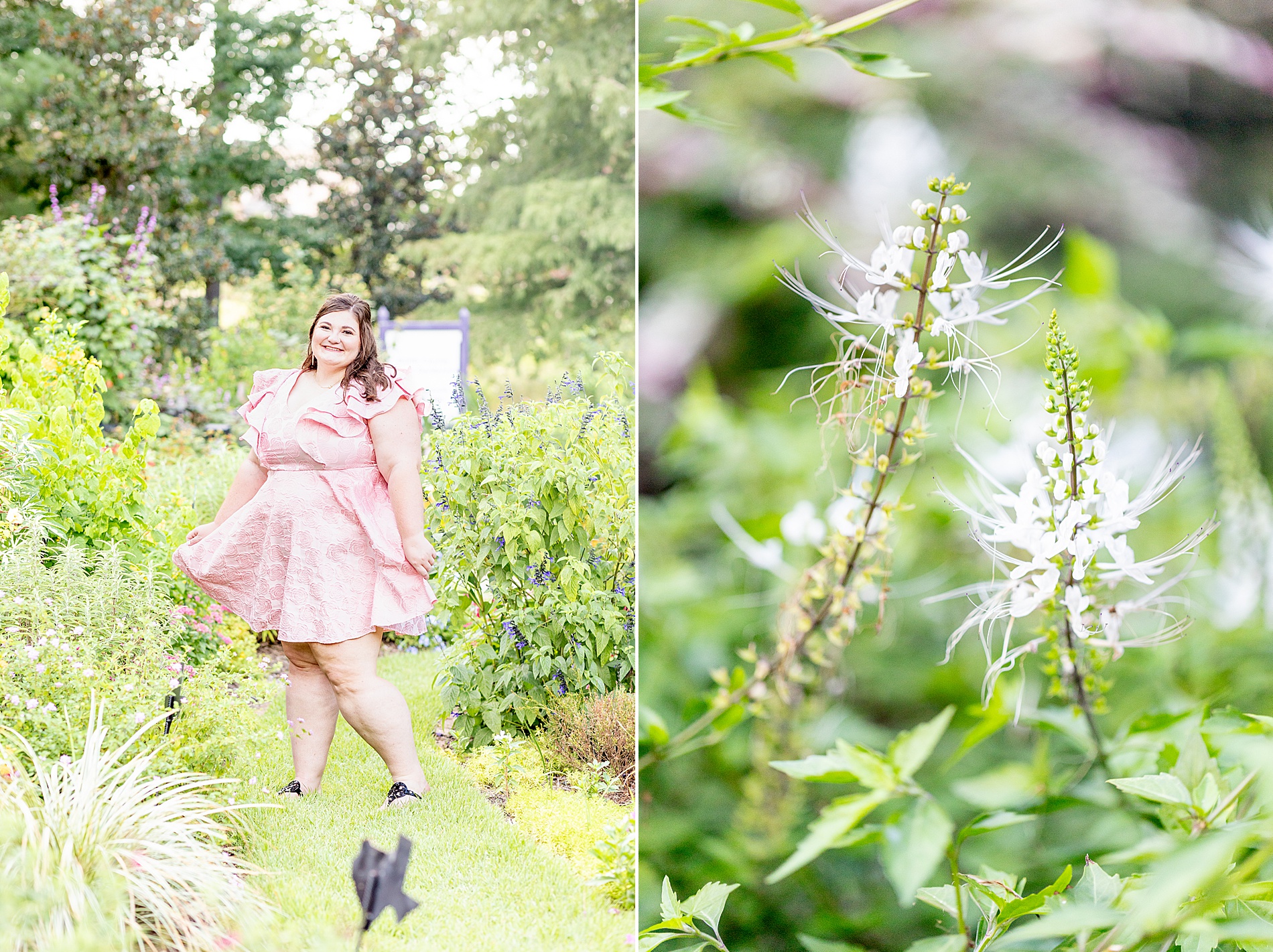 Dreamy Engagement Session at Tyler Rose Garden