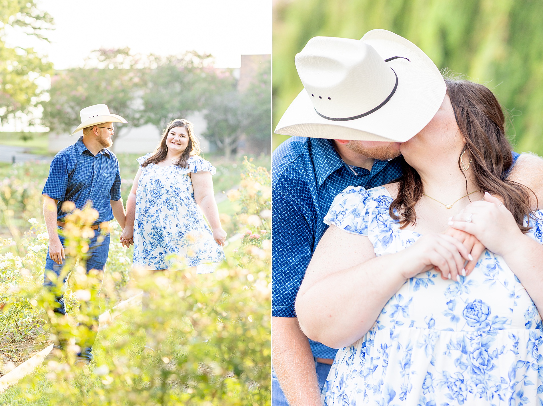 romantic Texas engagement 