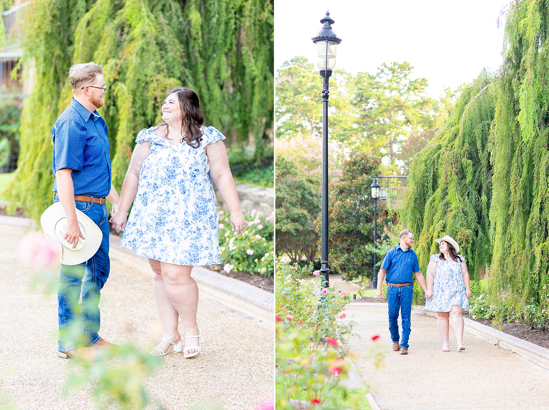 timeless engagement session in Tyler Texas