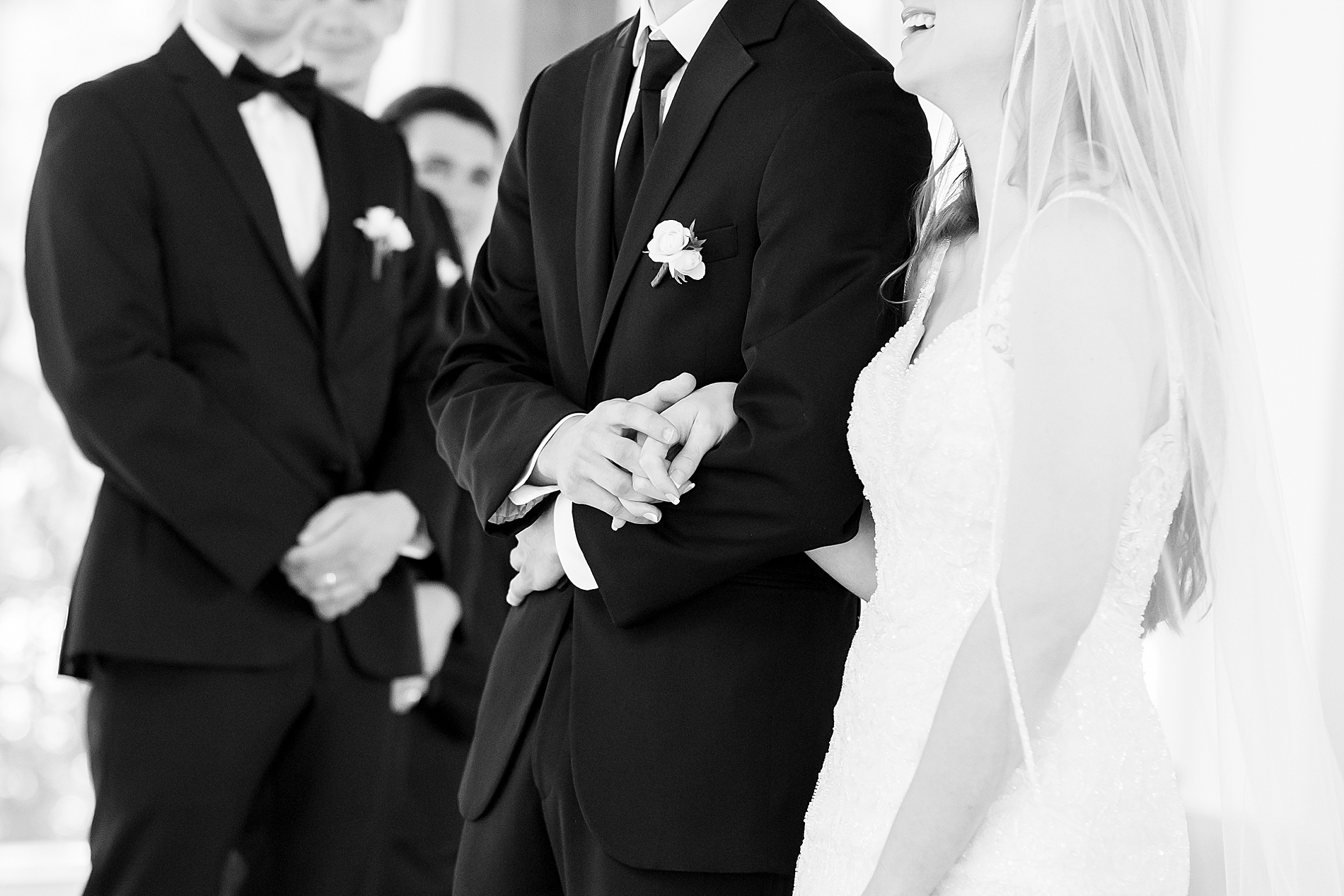 Classic Black and White Wedding at Ashton Gardens