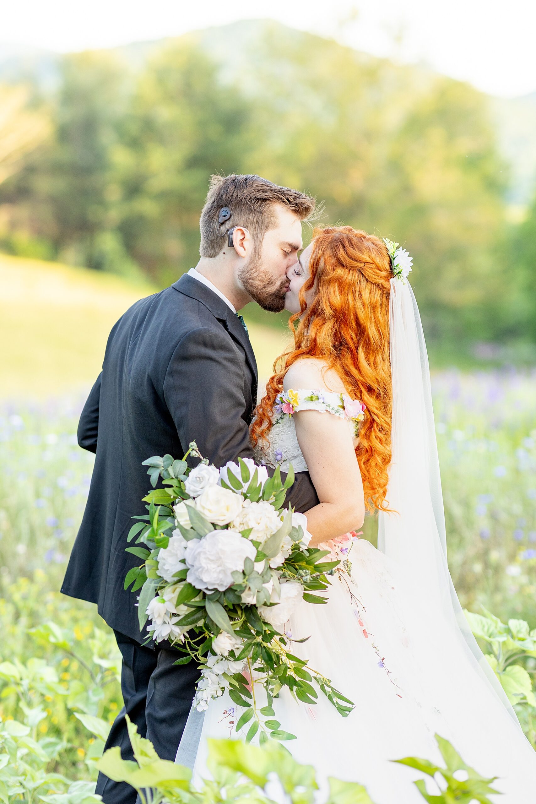 romantic wedding photos