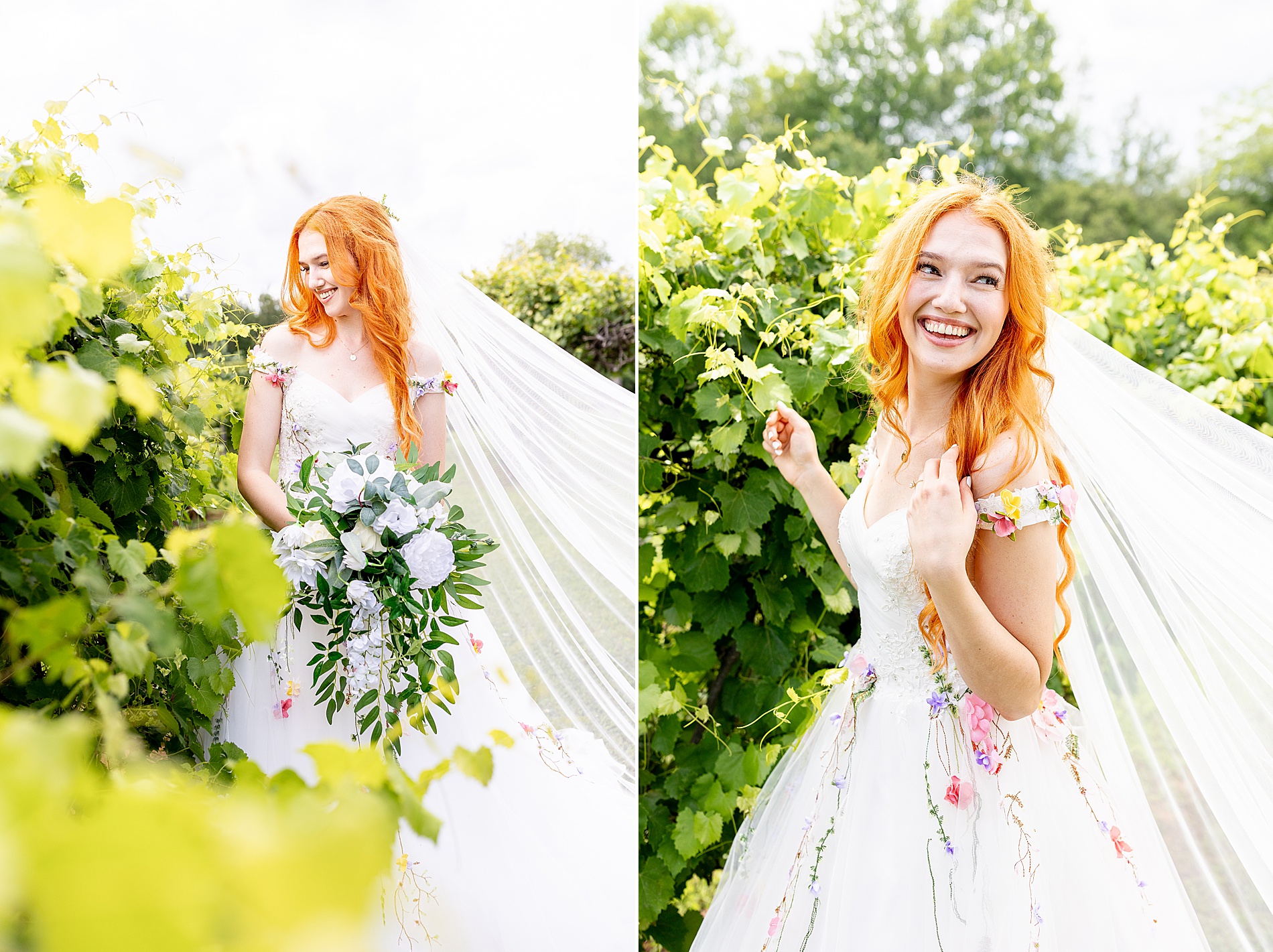 enchanting bridal portraits