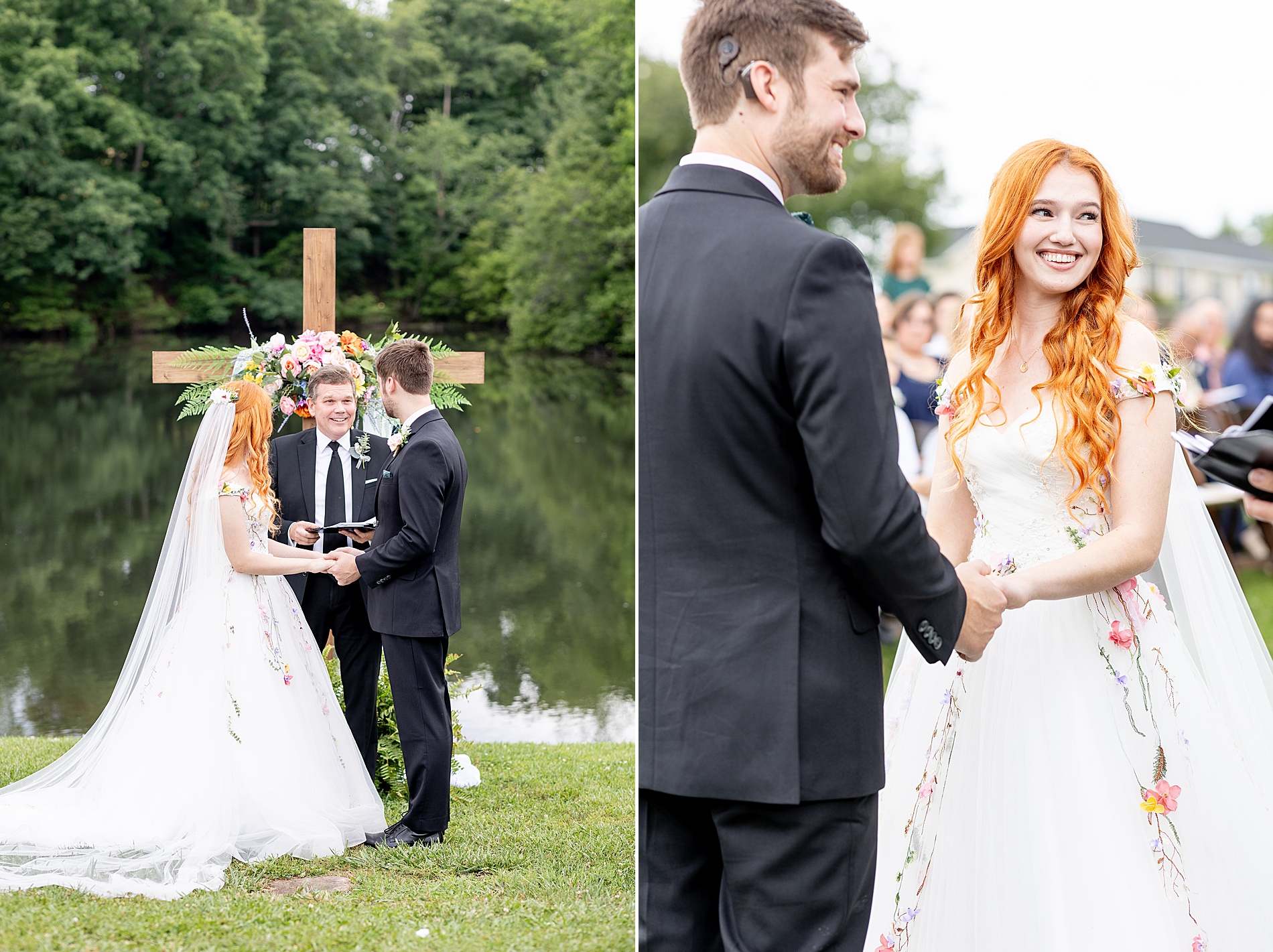 Green Brier Farms wedding ceremony