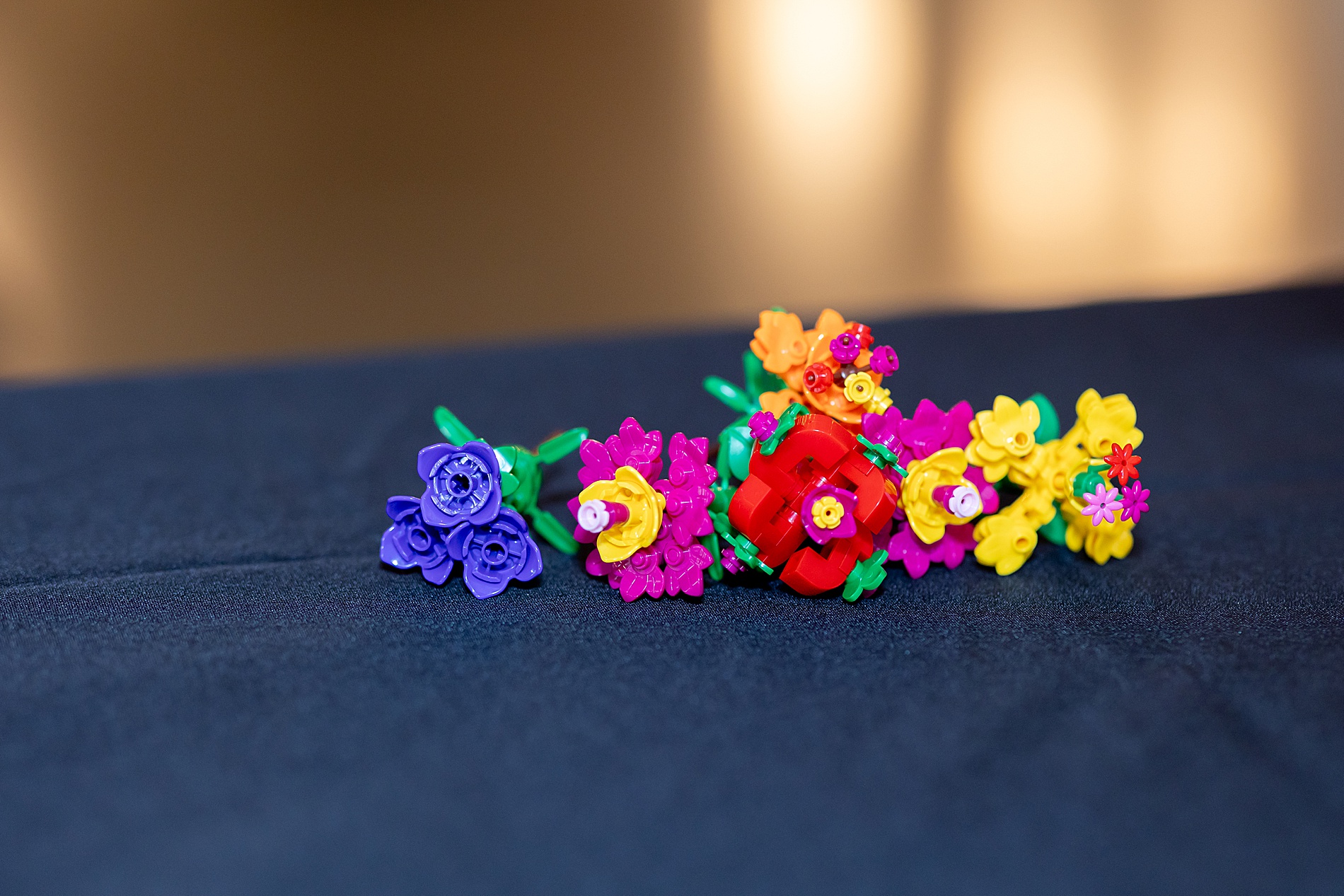 flower legos from Ethereal Wedding in Asheville