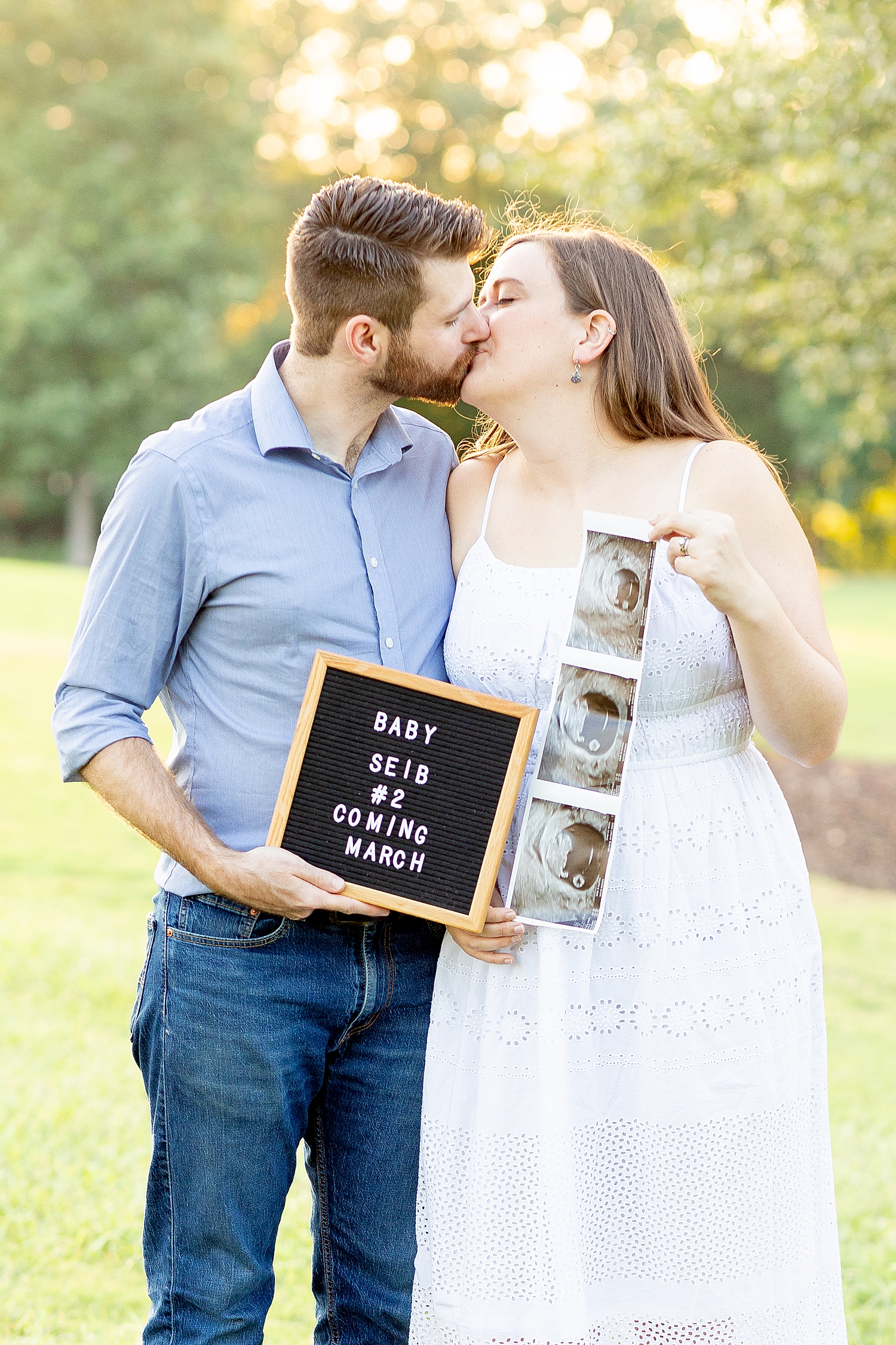 baby number 2 announcement 