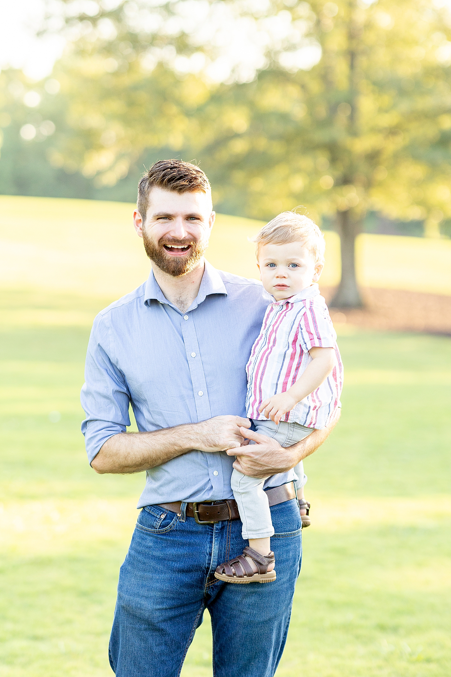 dad and son 