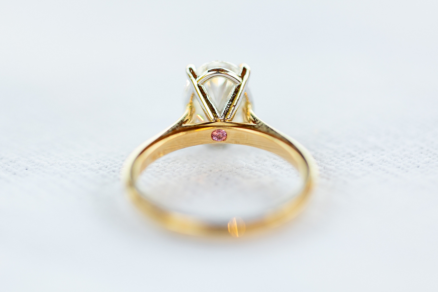 gold engagement ring 