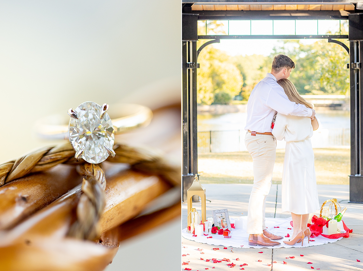 Surprise Proposal in Pullen Park | Raleigh, NC Photographer