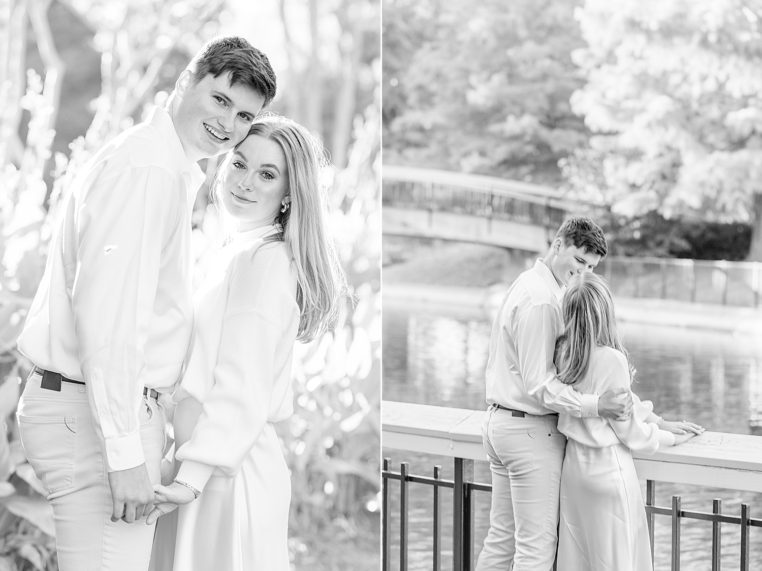 timeless engagement photos in Raleigh, NC