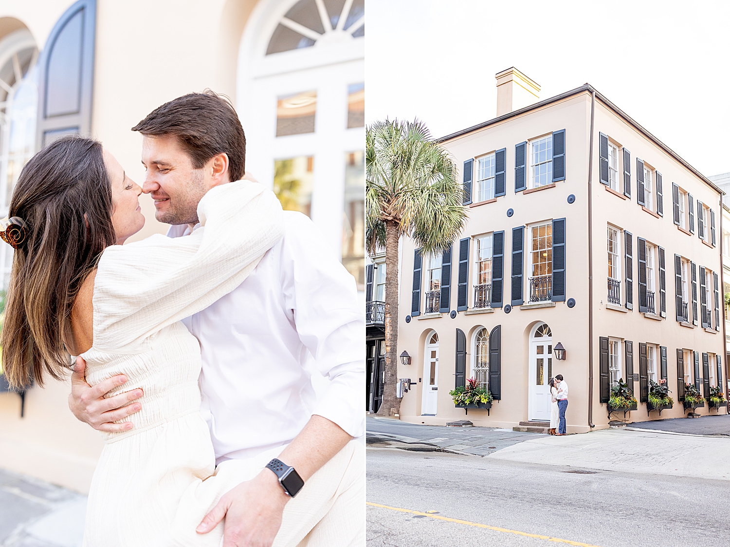 timeless engagement photos in SC 