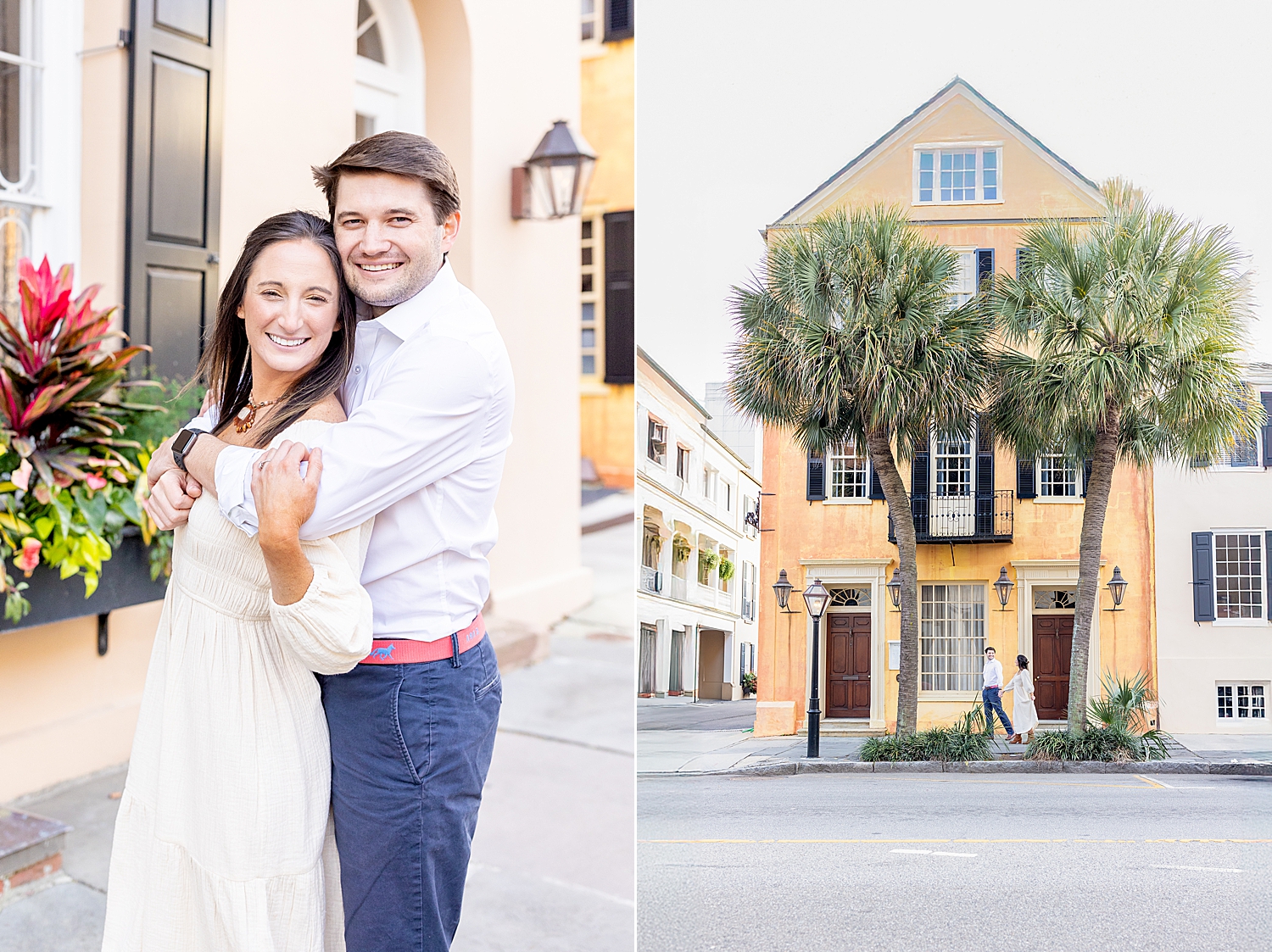 Romantic downtown Charleston, SC Engagement Session  