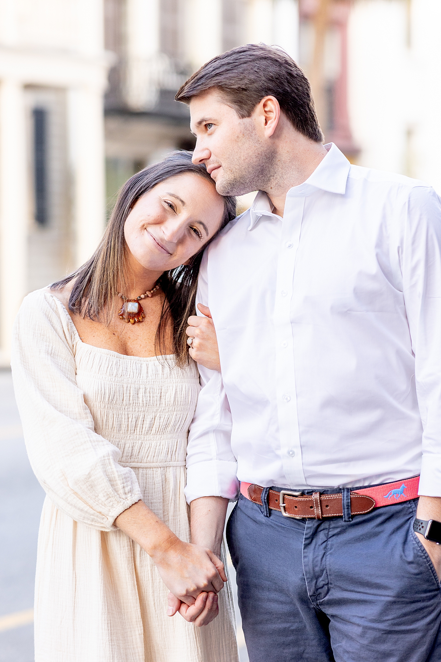 light and airy engagement photos 