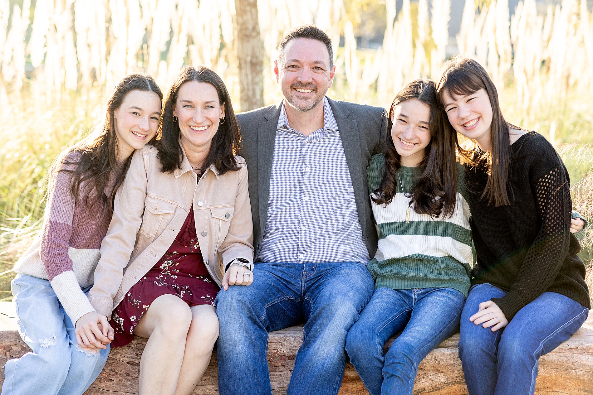 Texas Family Session at City Place in The Woodlands