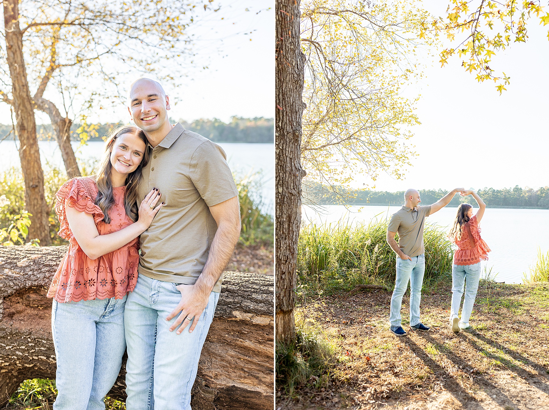 couple portraits in Tyler Texas