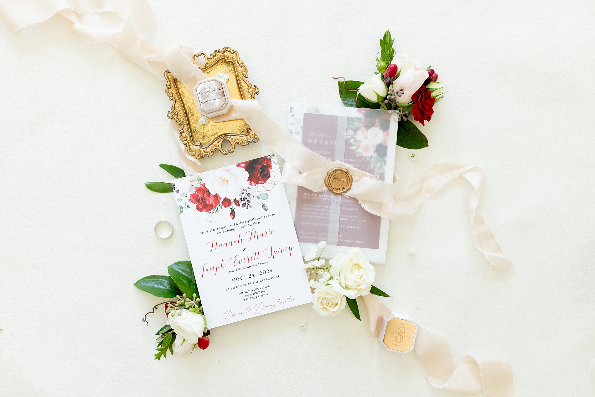 wedding details and inspiration from Classic East Texas Wedding