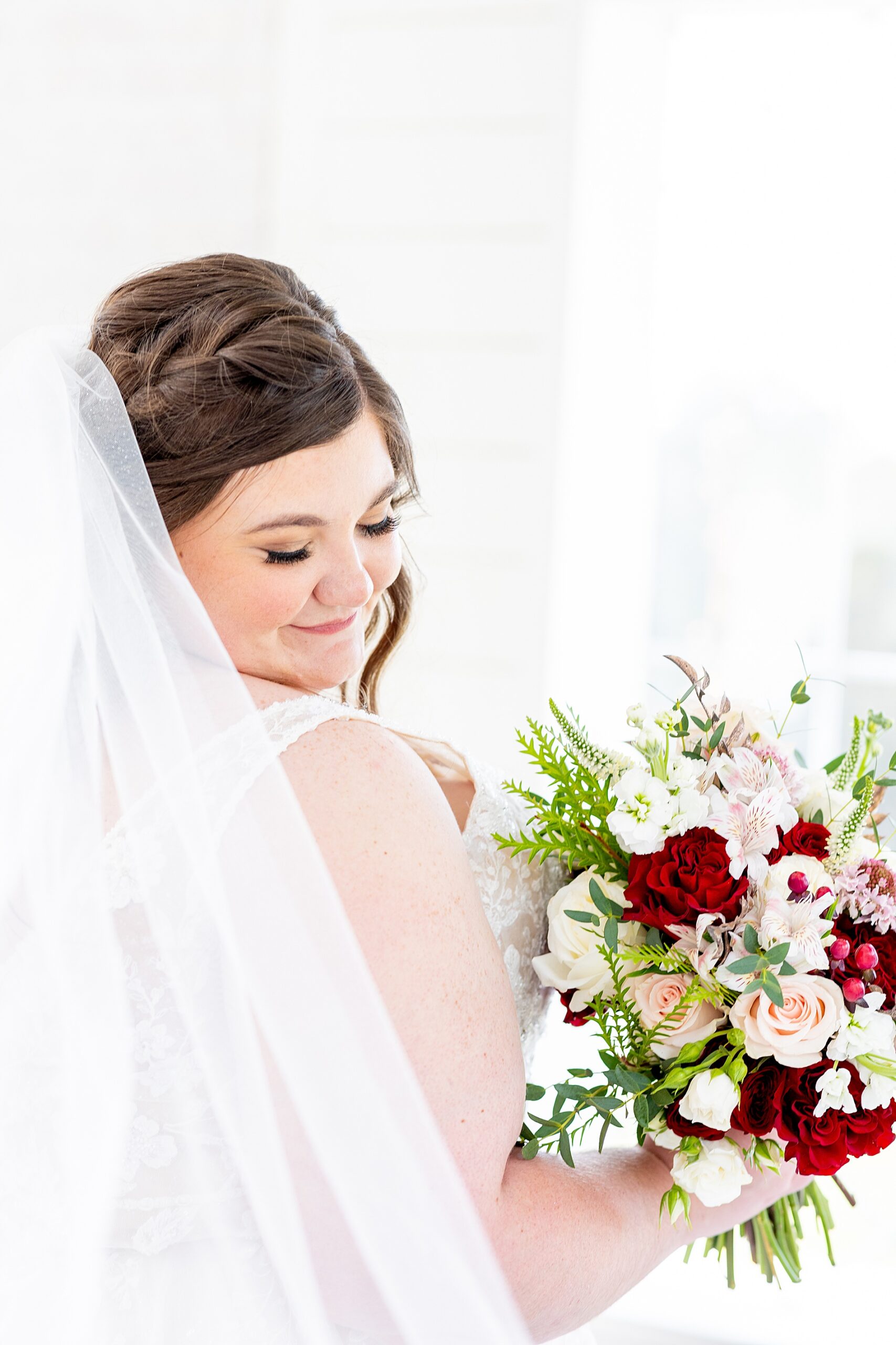 light and airy bridal photos