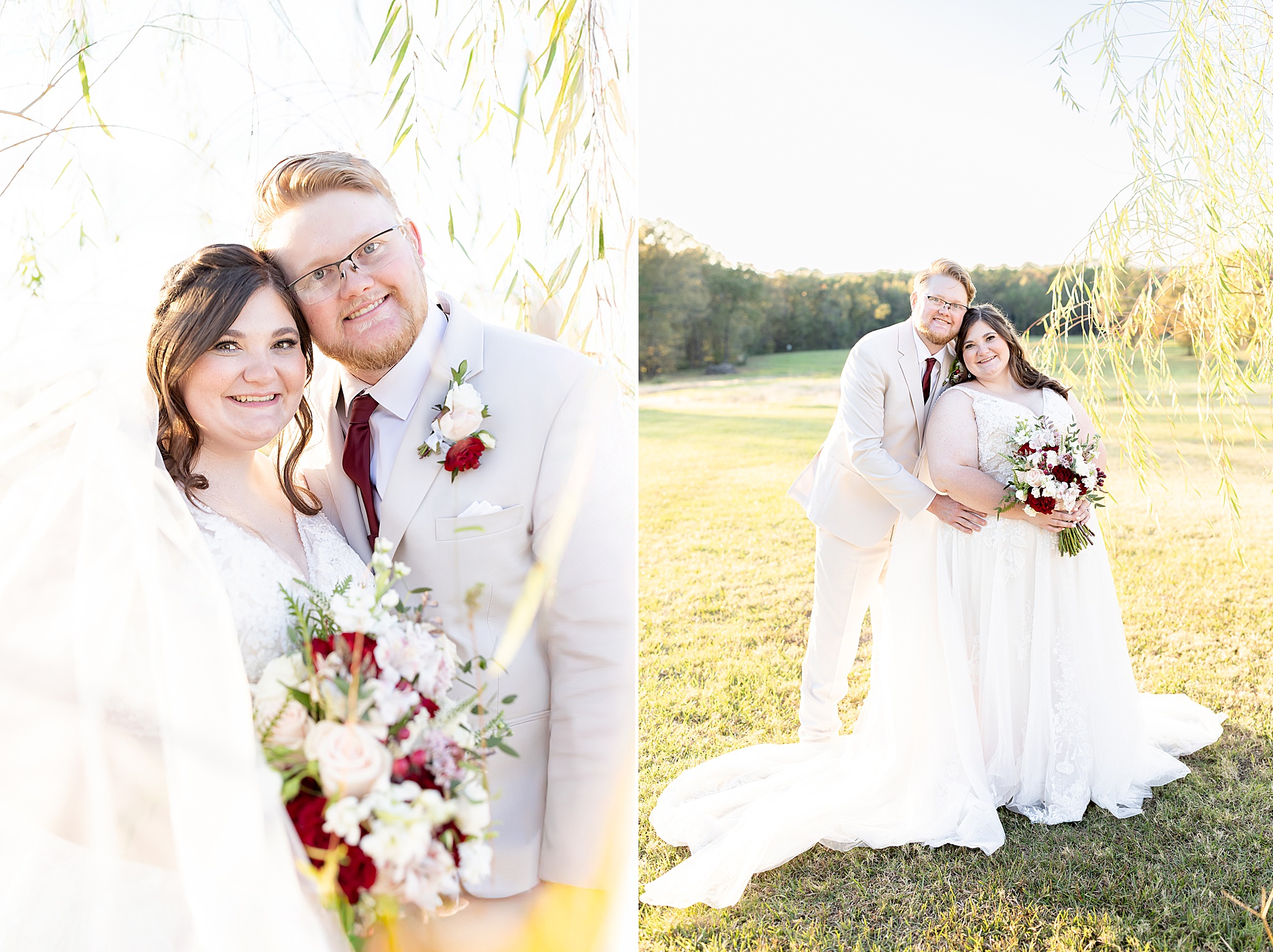 Romantic wedding photos from Classic East Texas Wedding