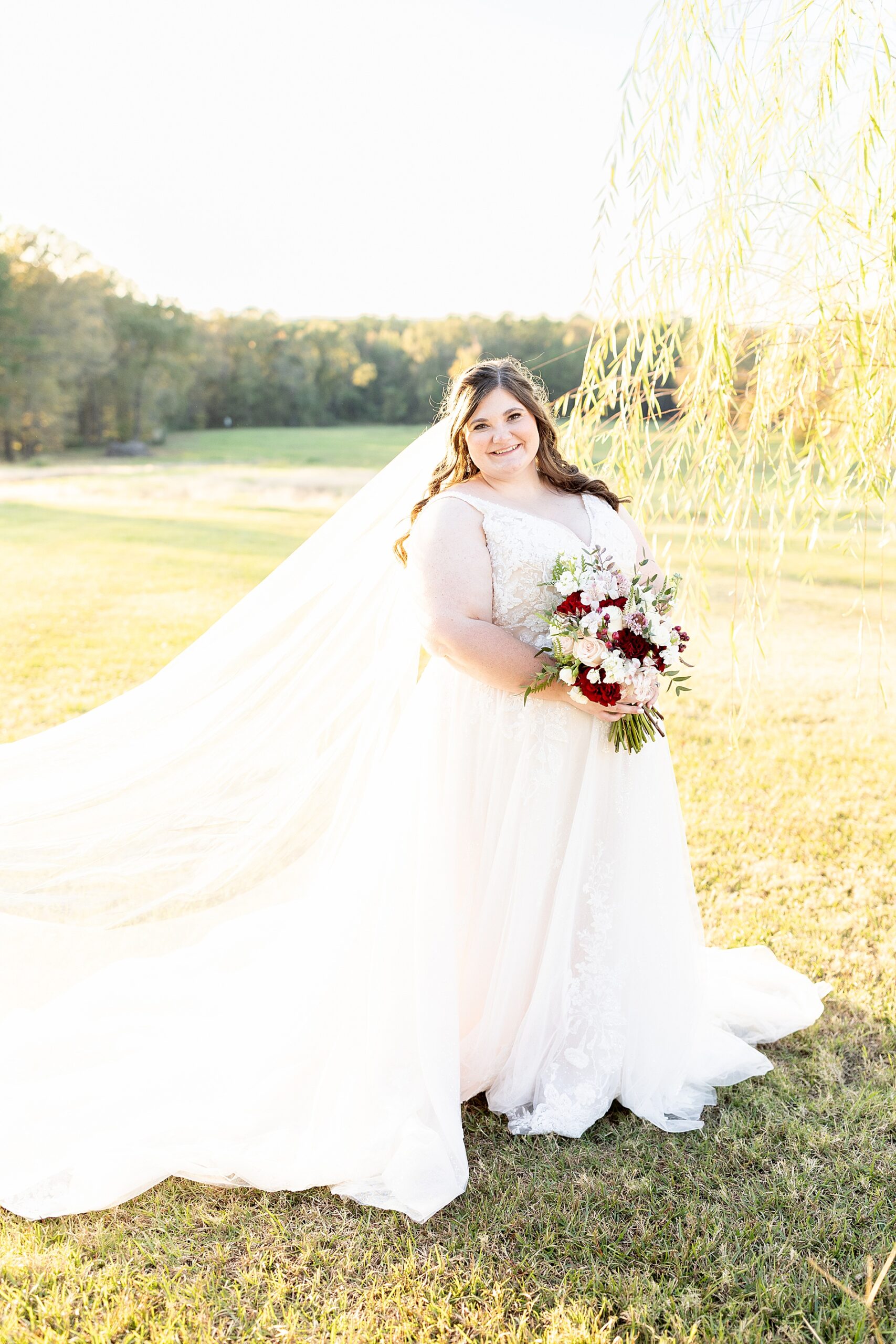 light and airy bridal portraits