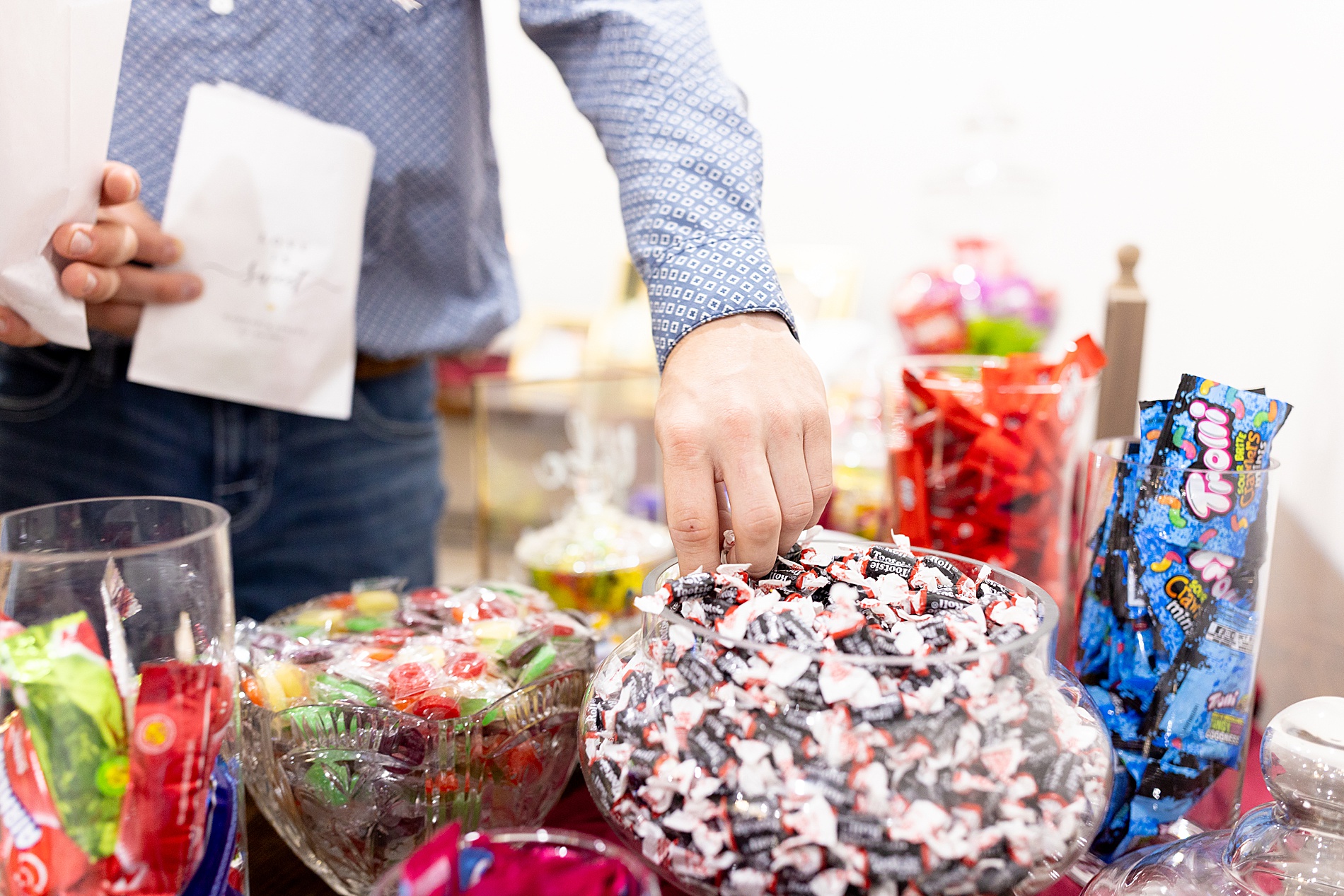 candy bar for guests