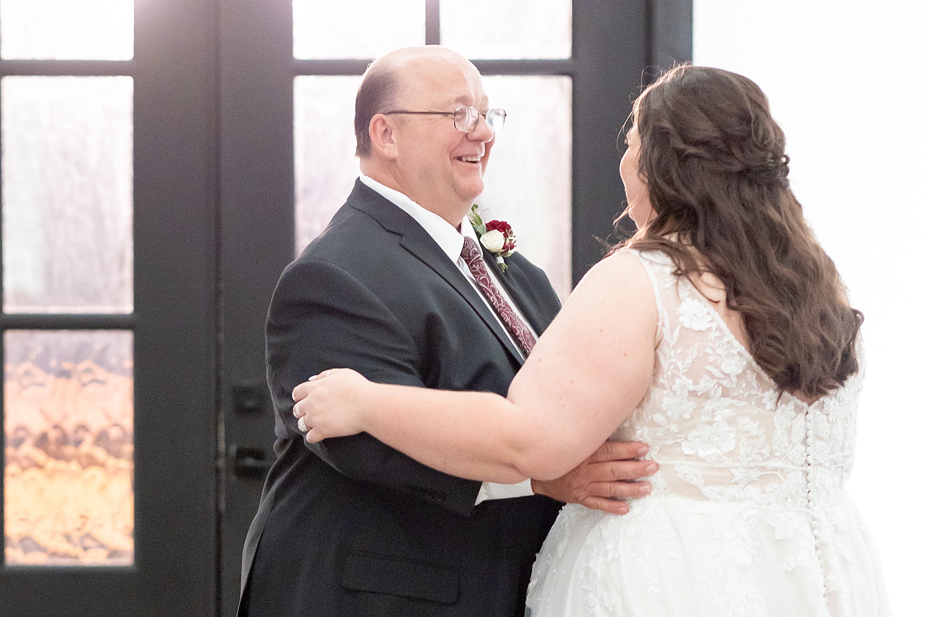 father-daughter dance at Classic East Texas Wedding