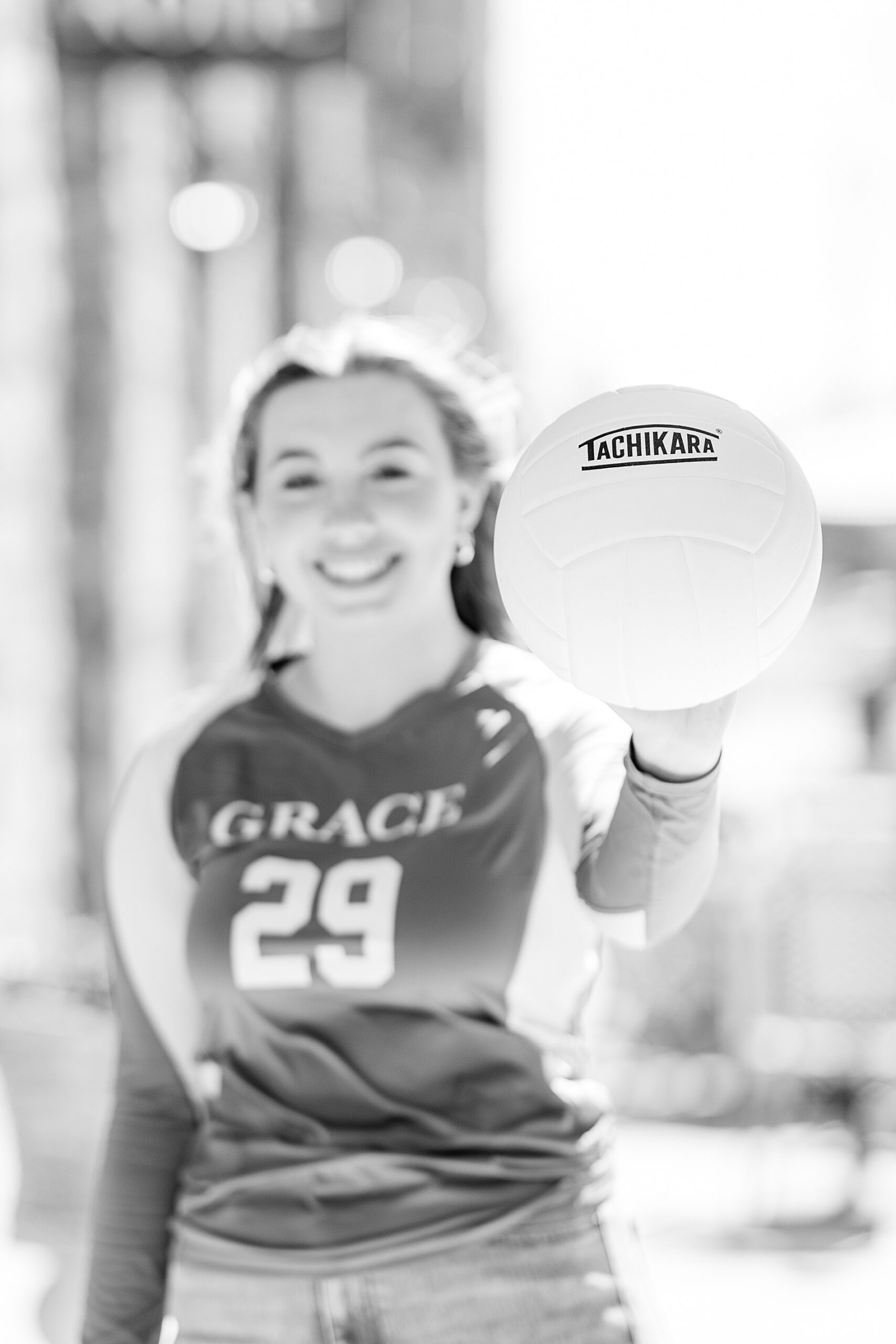 Spring Senior Session at BridgeWay Station in Mauldin, South Carolina