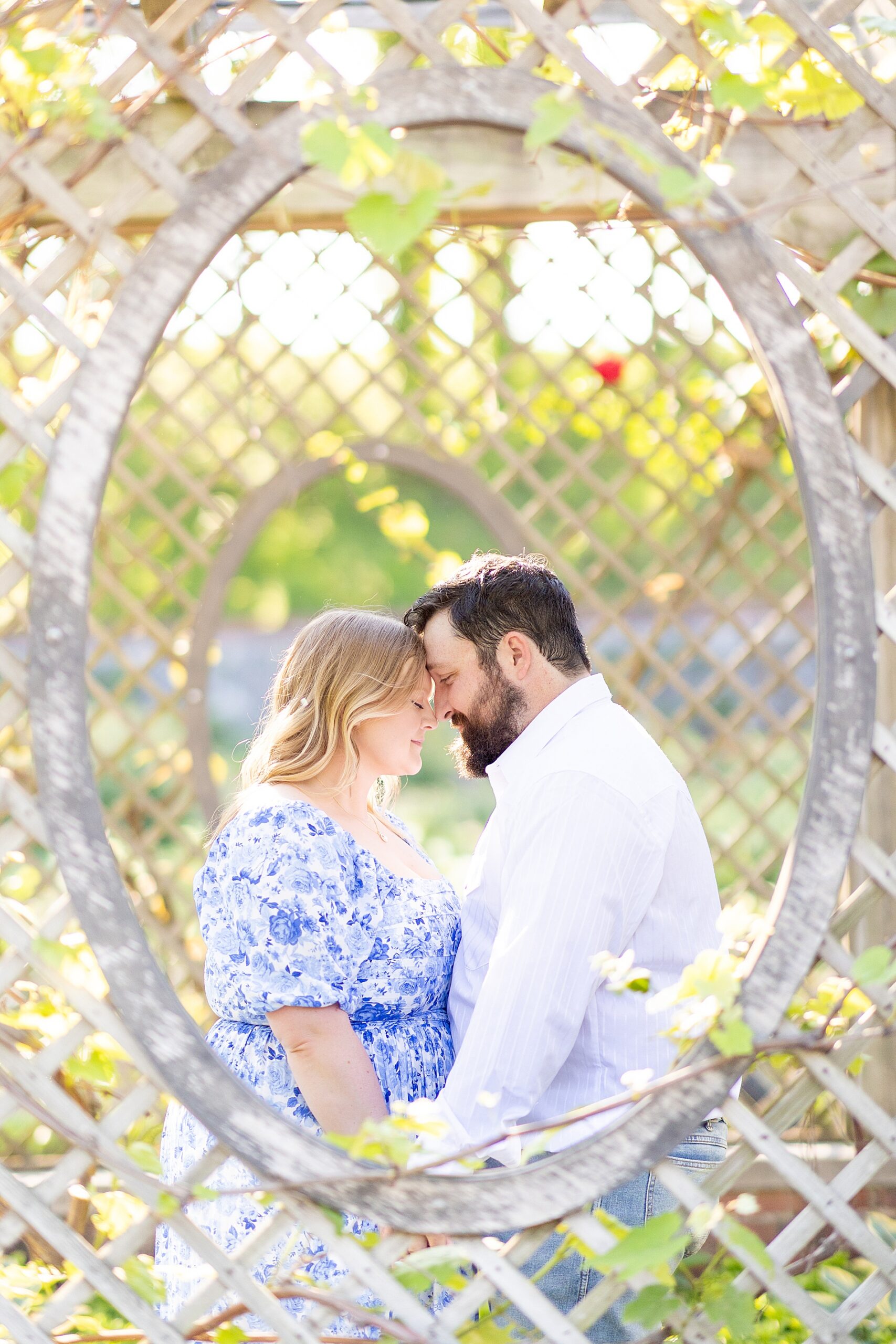 Spring Biltmore Estate Engagement in Asheville, NC