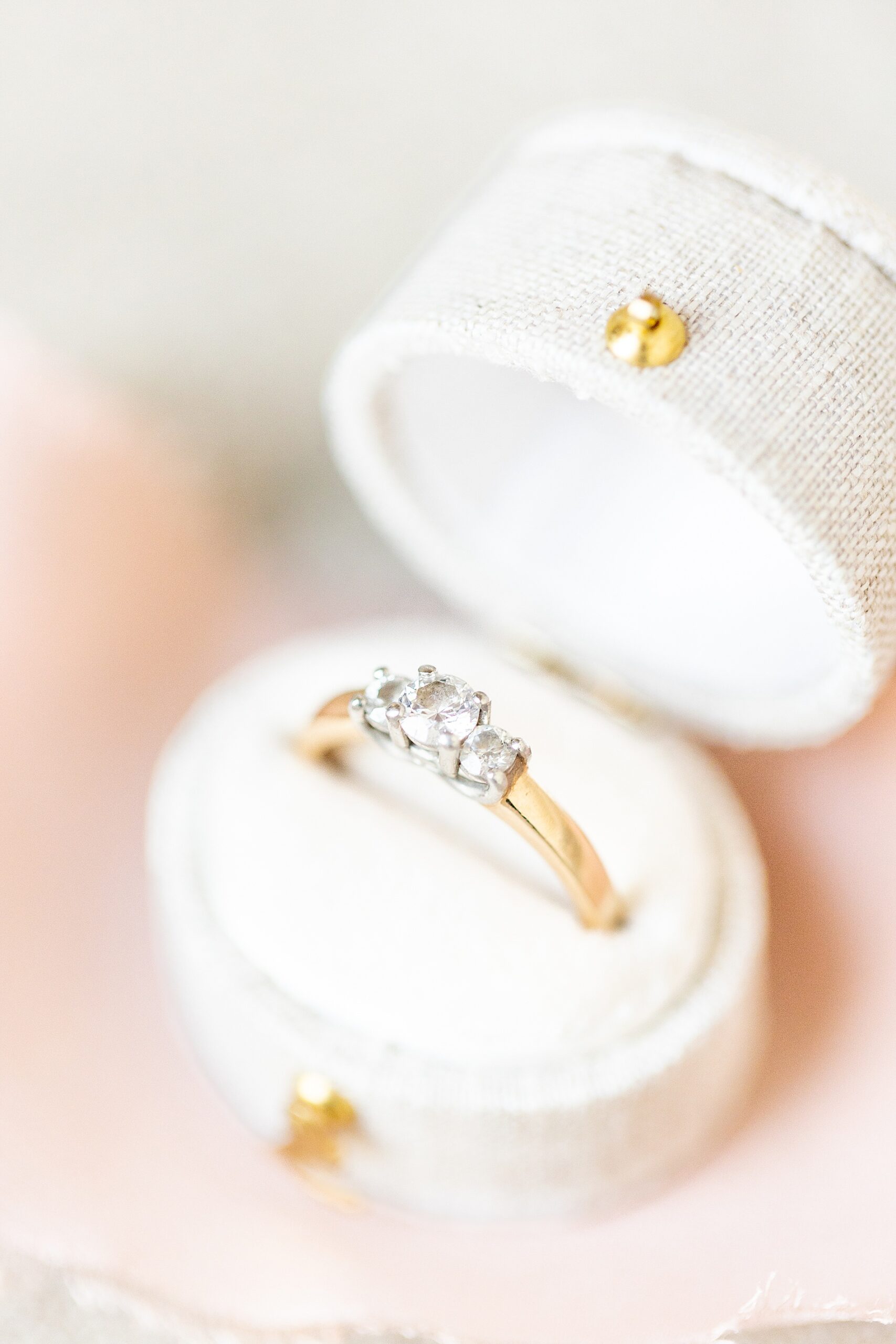 engagement ring in ring box