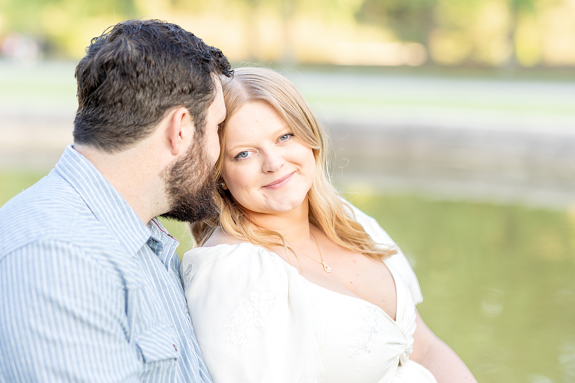 Spring Biltmore Estate Engagement in Asheville, NC