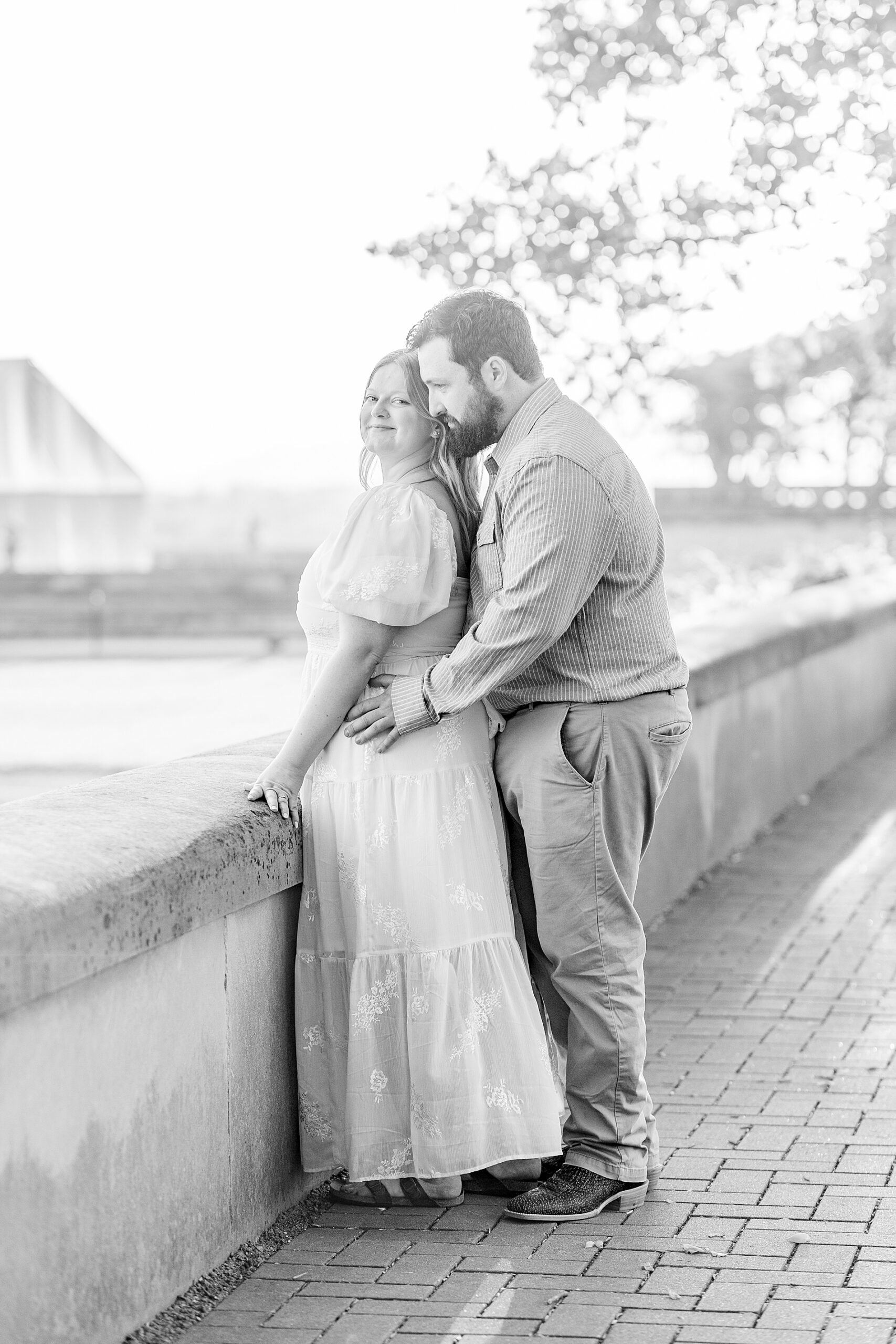 Spring Biltmore Estate Engagement in Asheville, NC