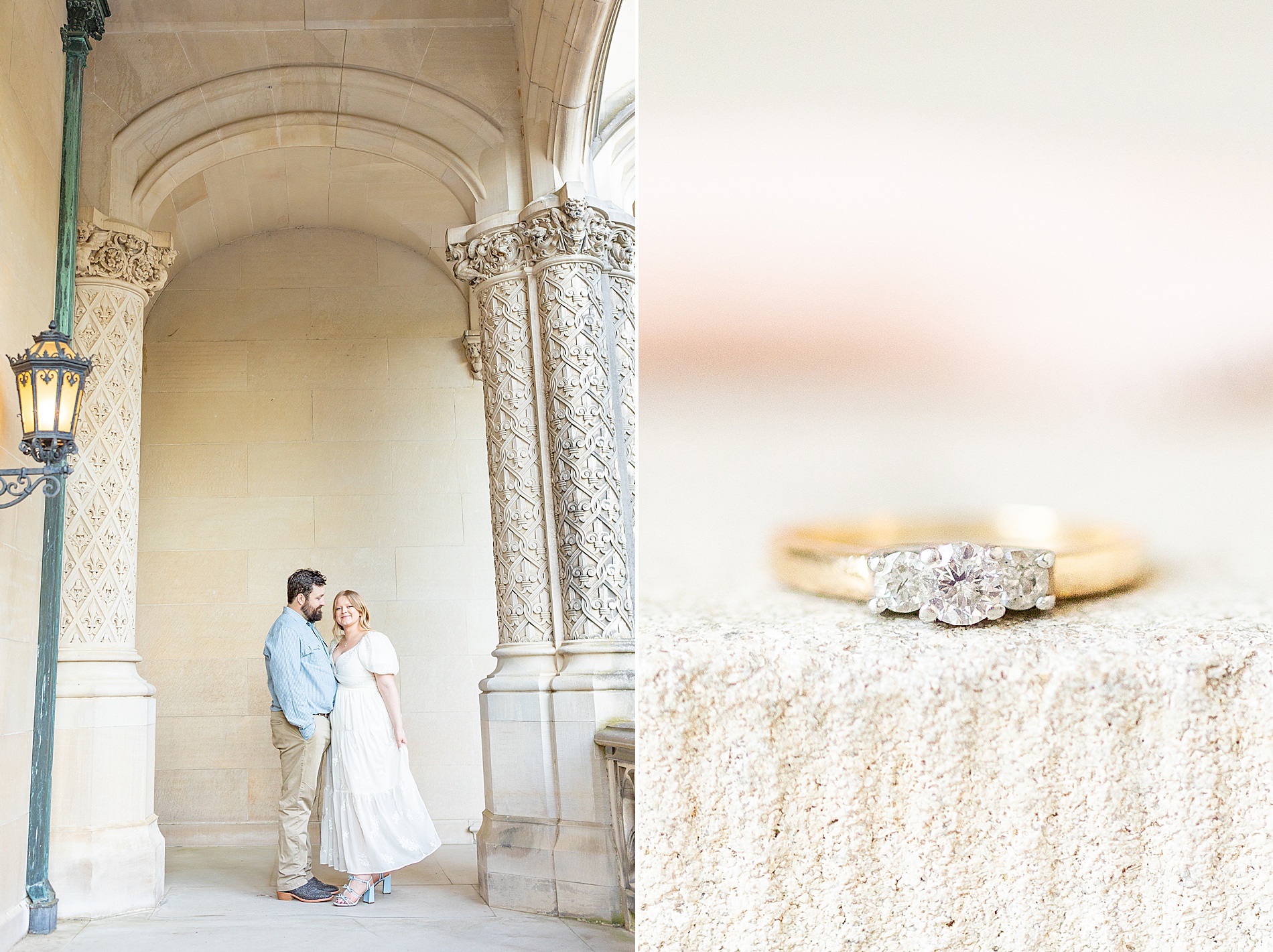couple under archway
