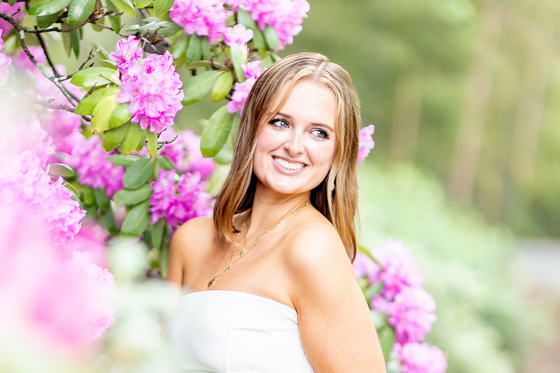 close up portrait of senior woman
